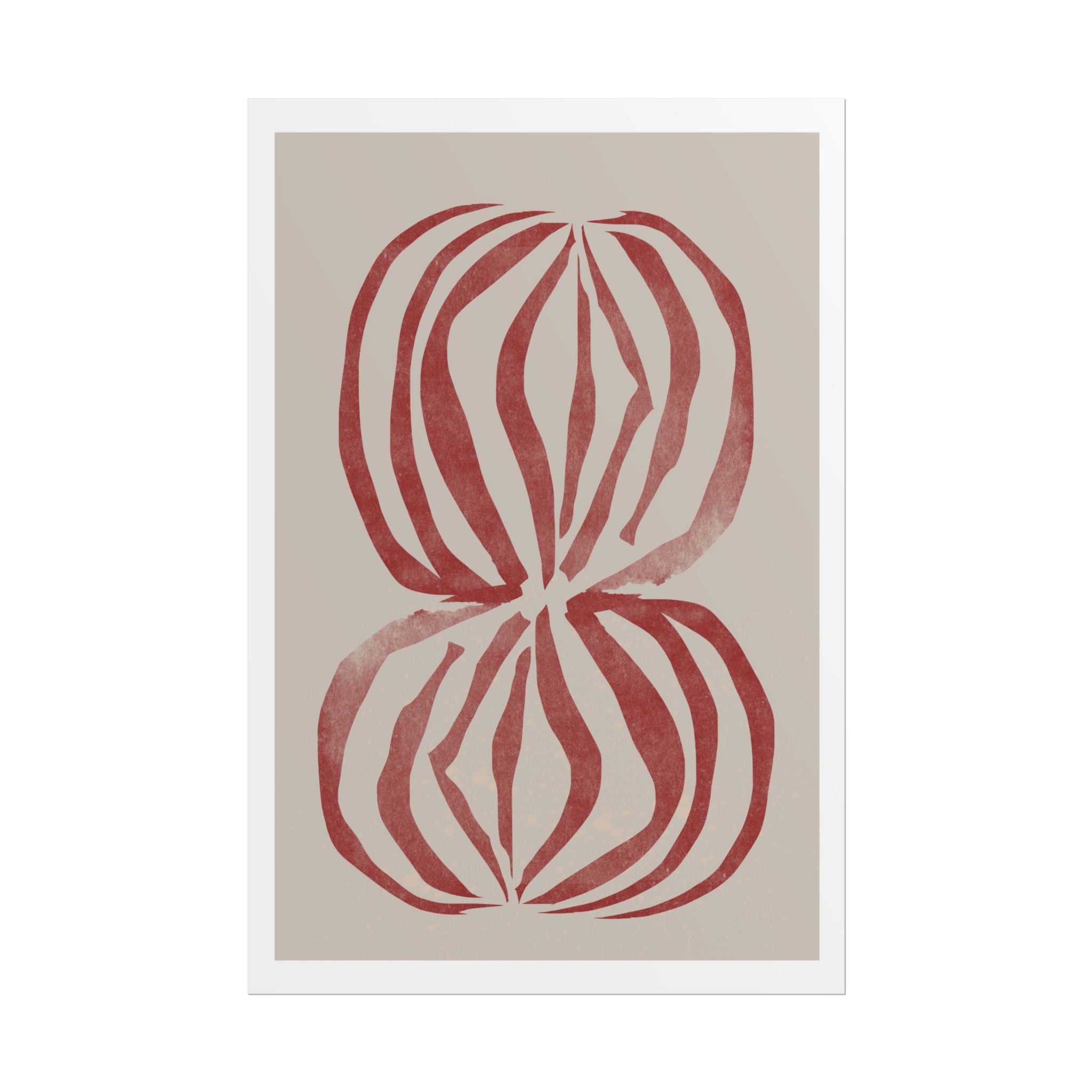 Crimson Petal Echoes - Poster