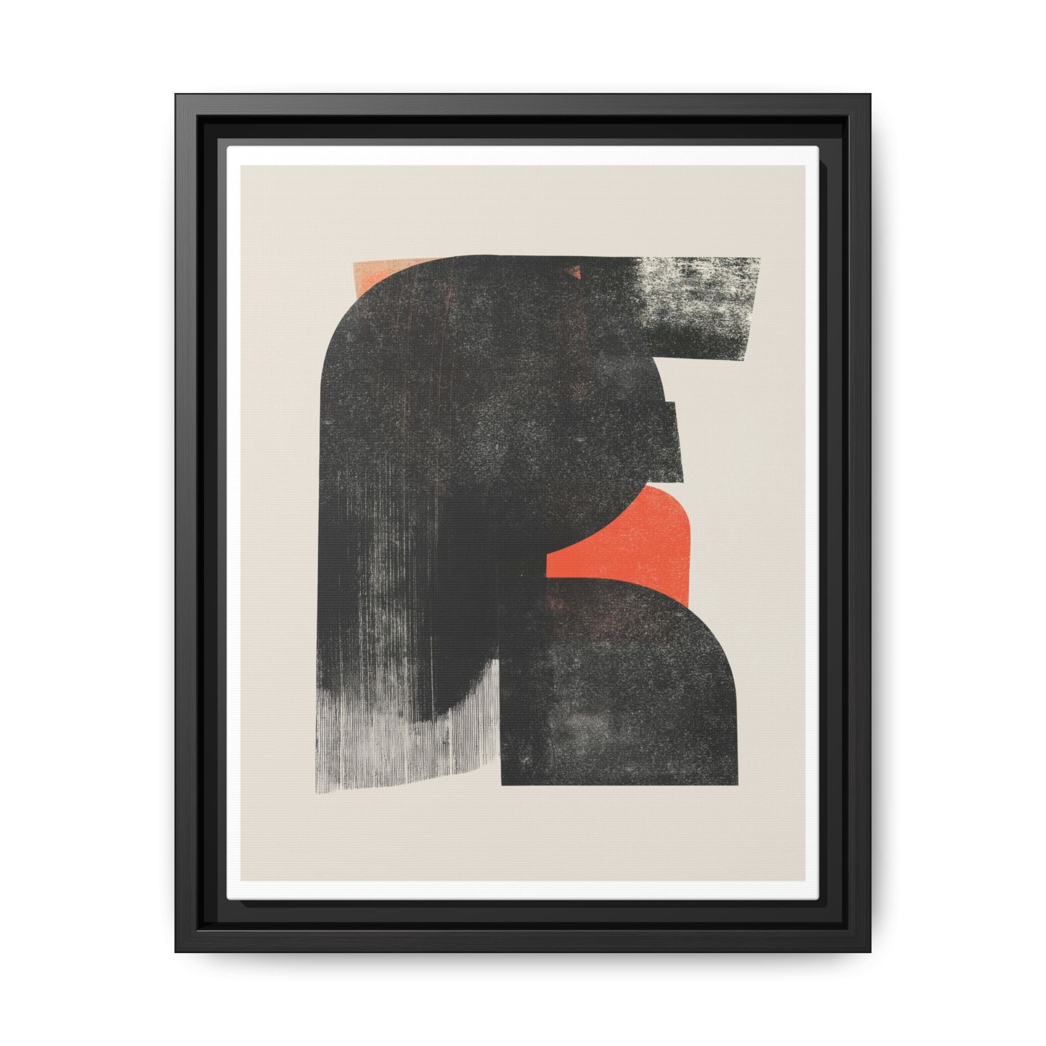 Ember Shadow Structure - Framed