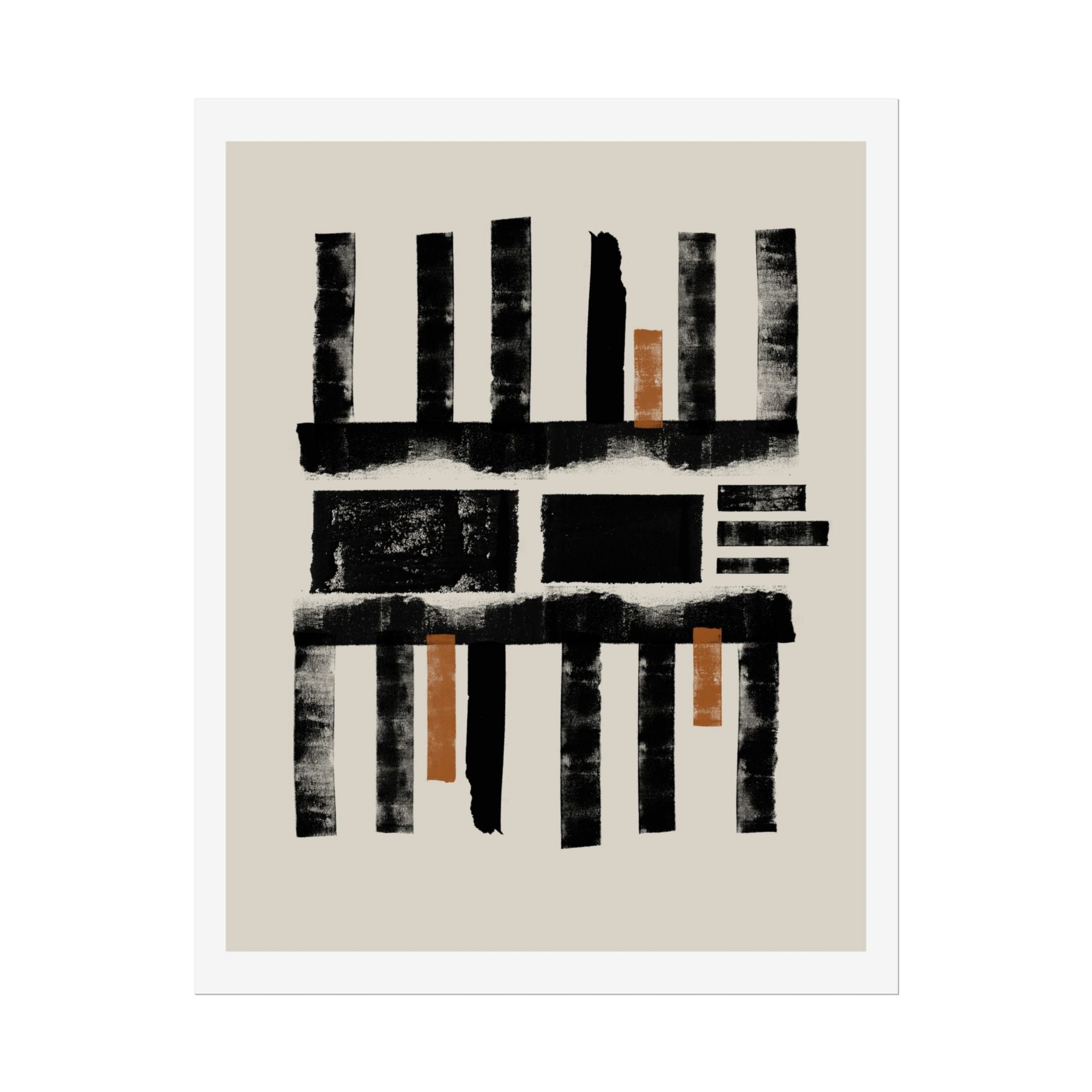 Amber Shadow Alignments - Poster
