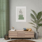 Sage Meadow Silhouette - Poster