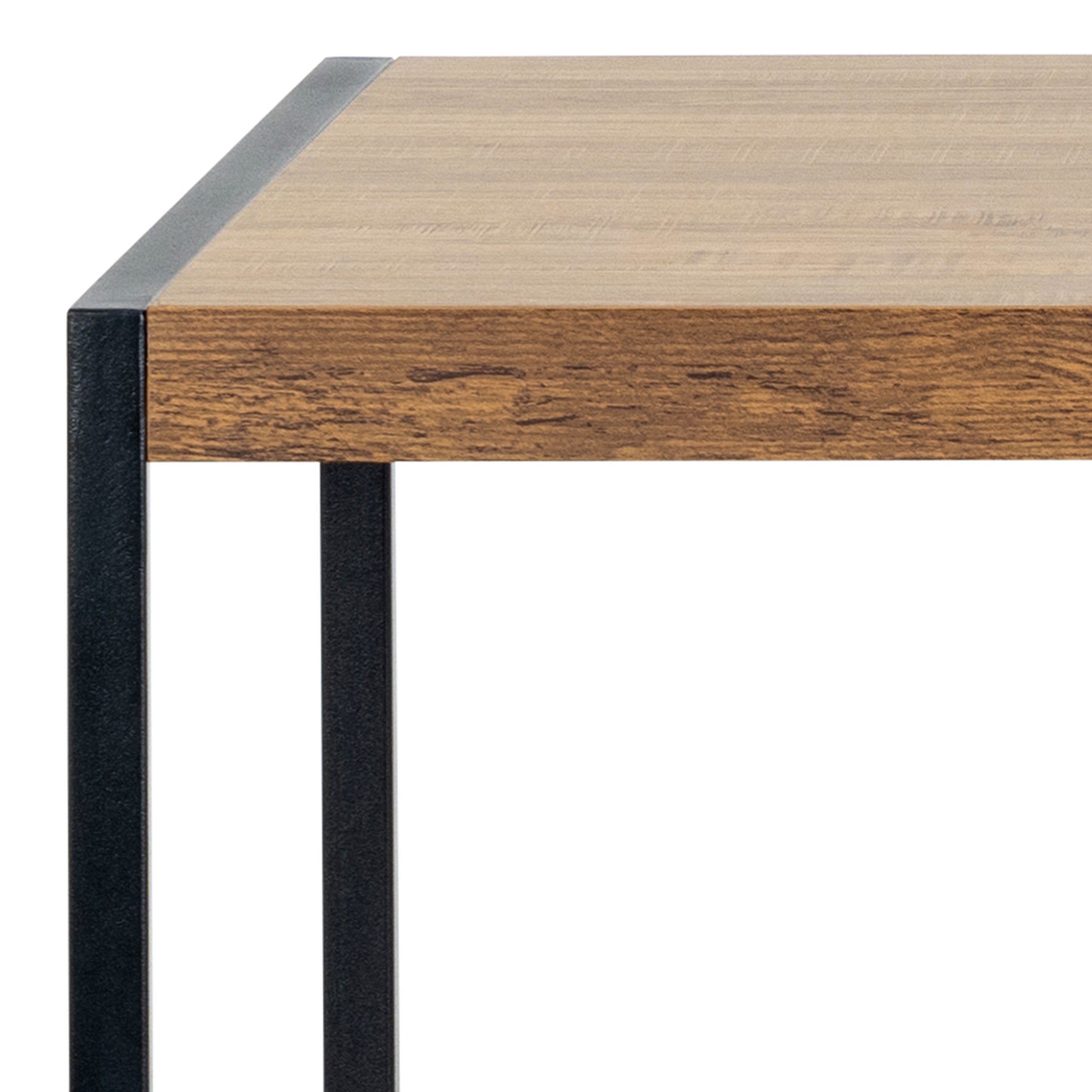 Bahamas Bar Table Set in Black and Oak