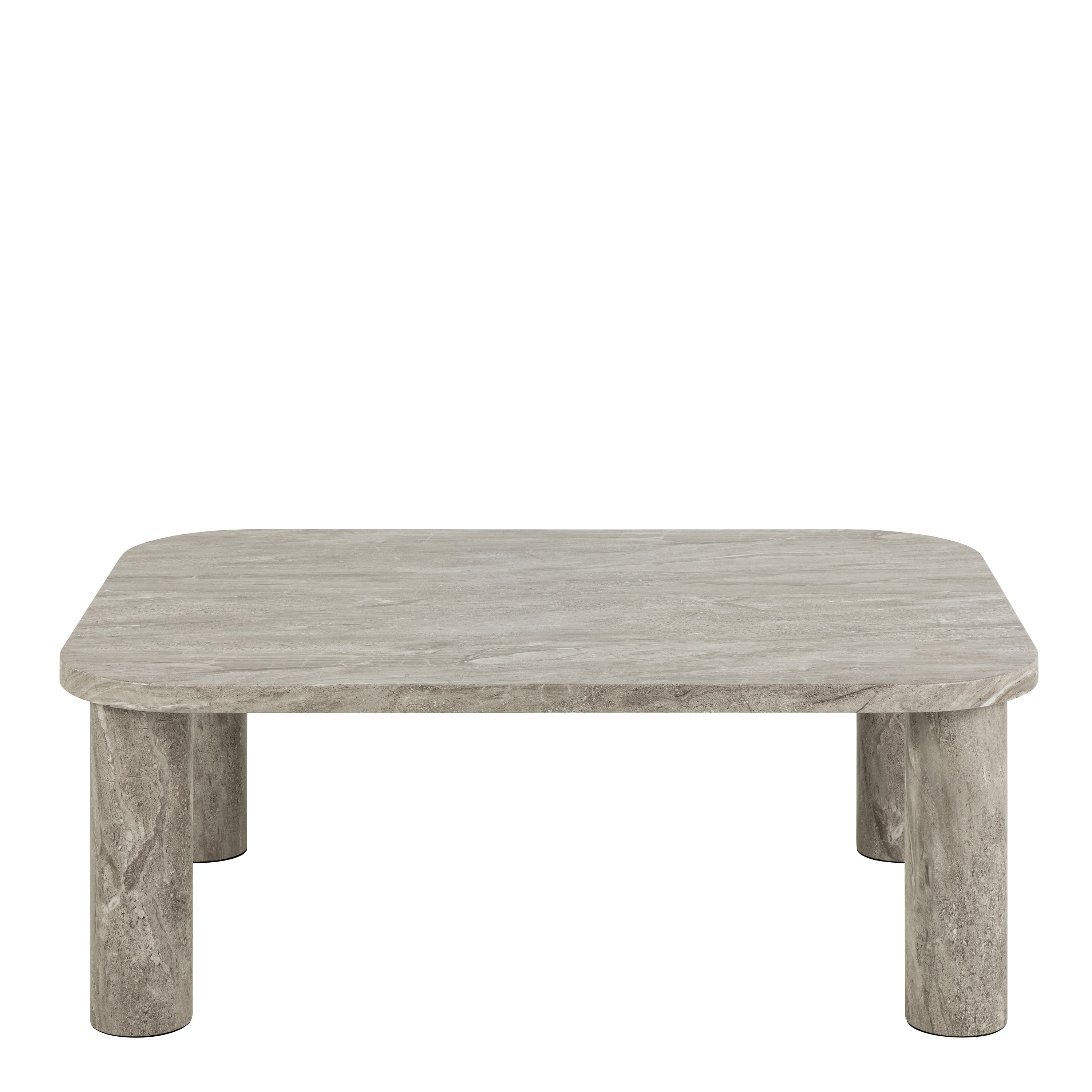 Solano Rectangular Coffee Table in grey 100 x 75 cm