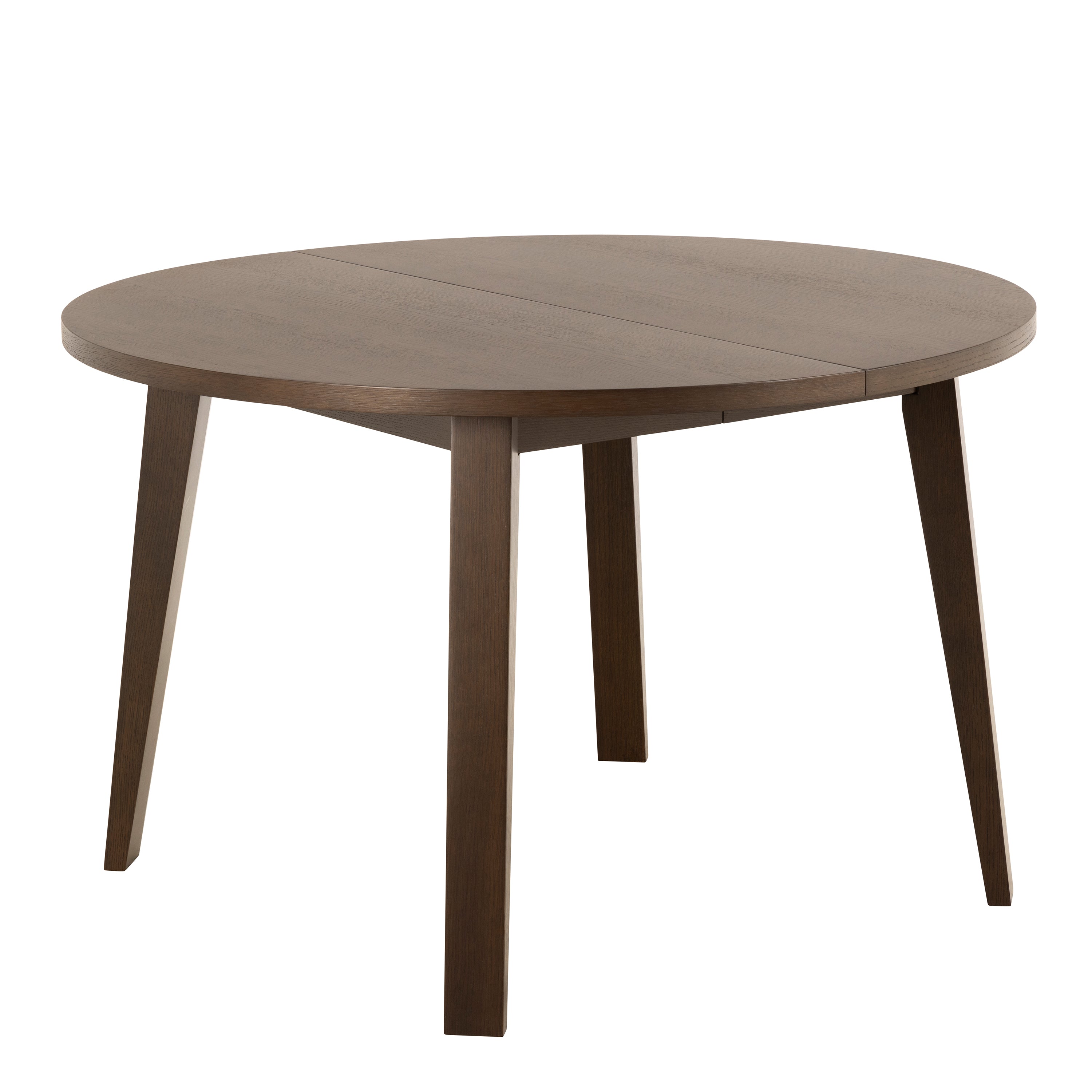 A-Line Round Dining Table Smoked Oak