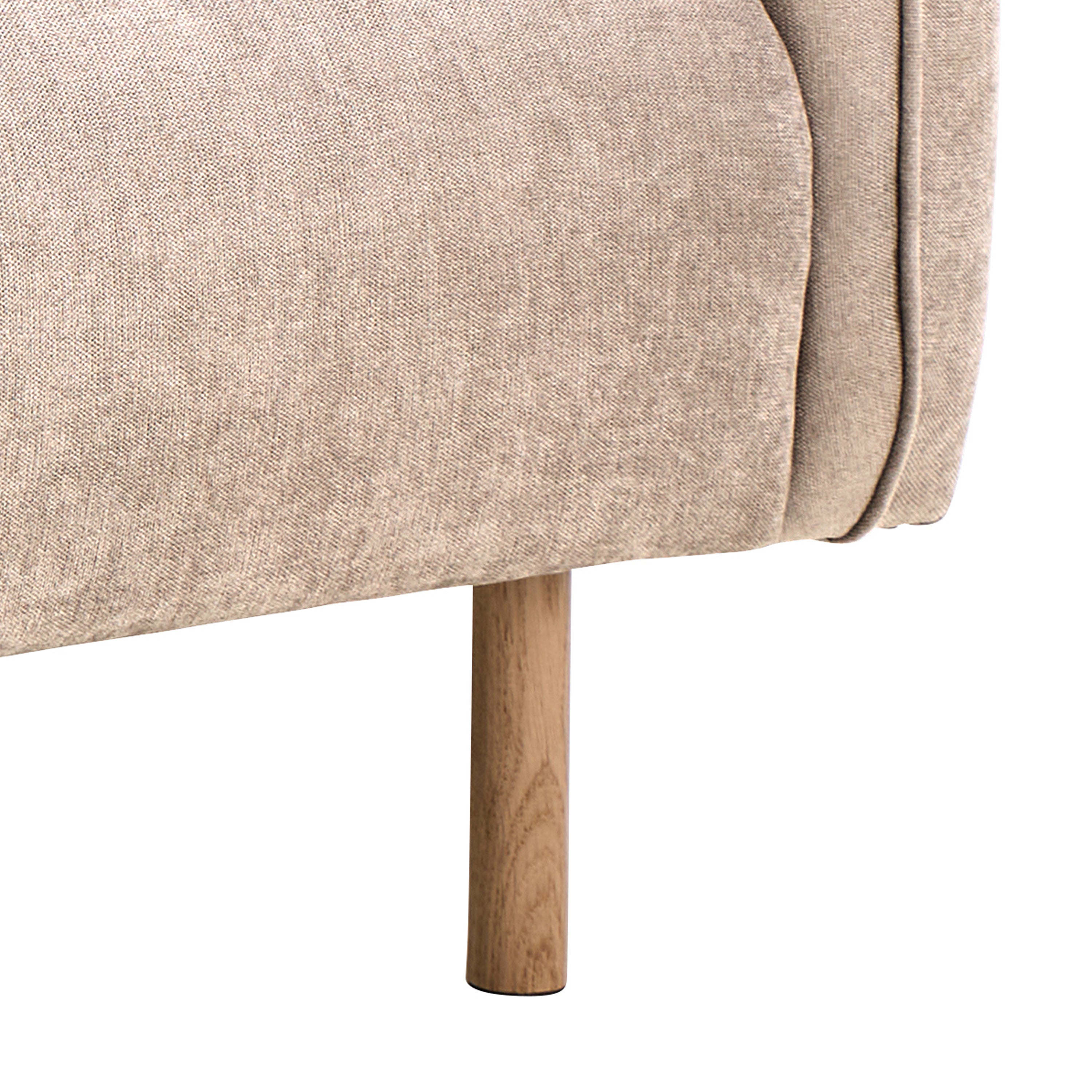 Westham 2.5 Seater Sofa in Fay Beige Fabric