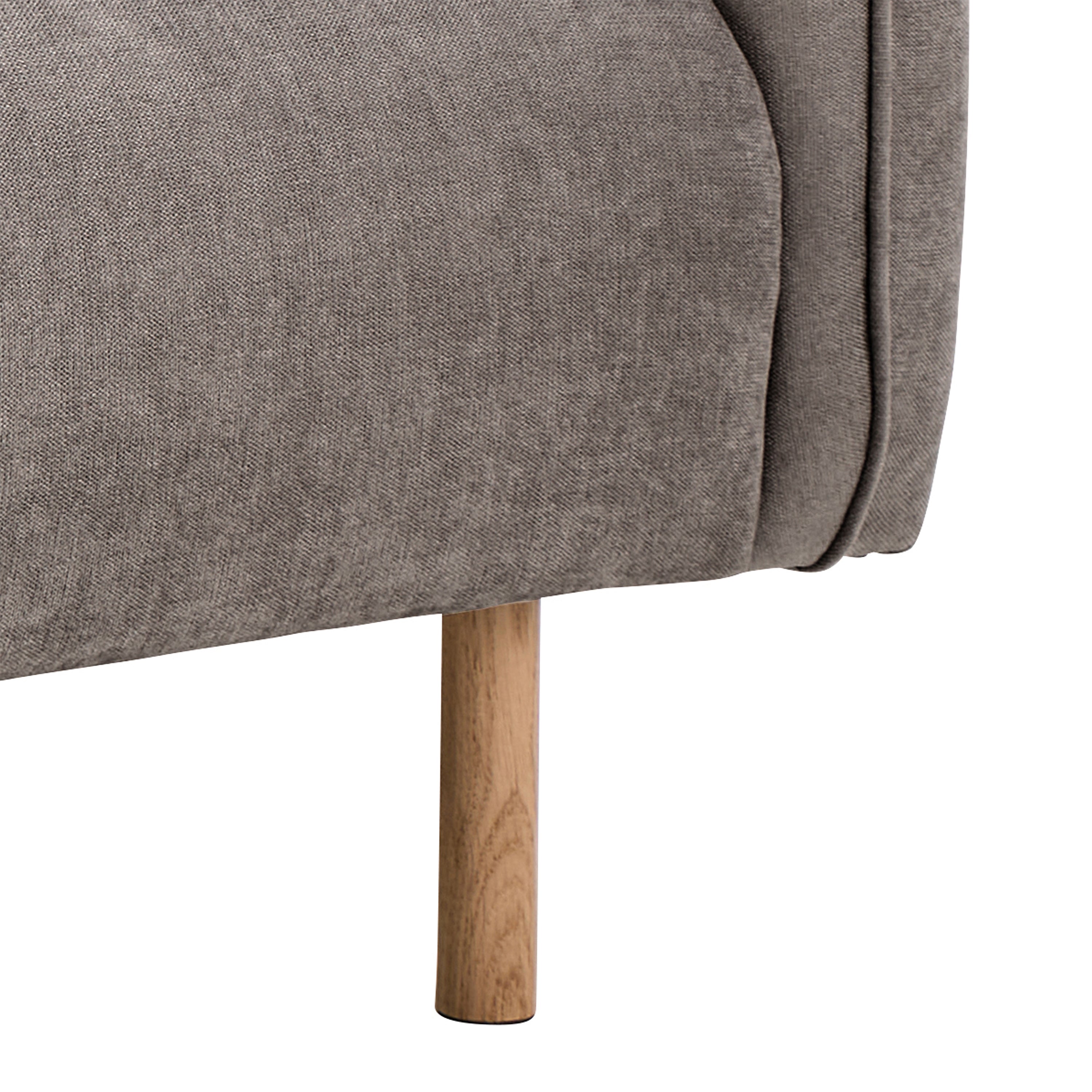 Westham 2.5 Seater Sofa in Dusty Brown Fabric
