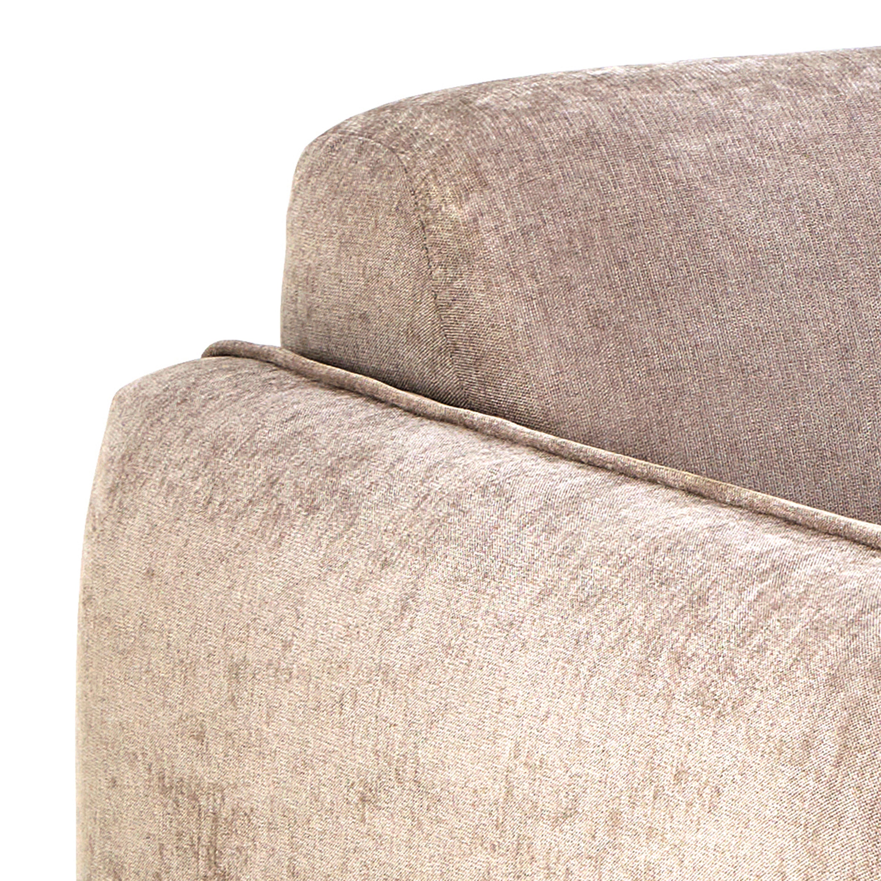 Westham Set of 2 x 3 Seater Sofas in Fay Beige Fabric