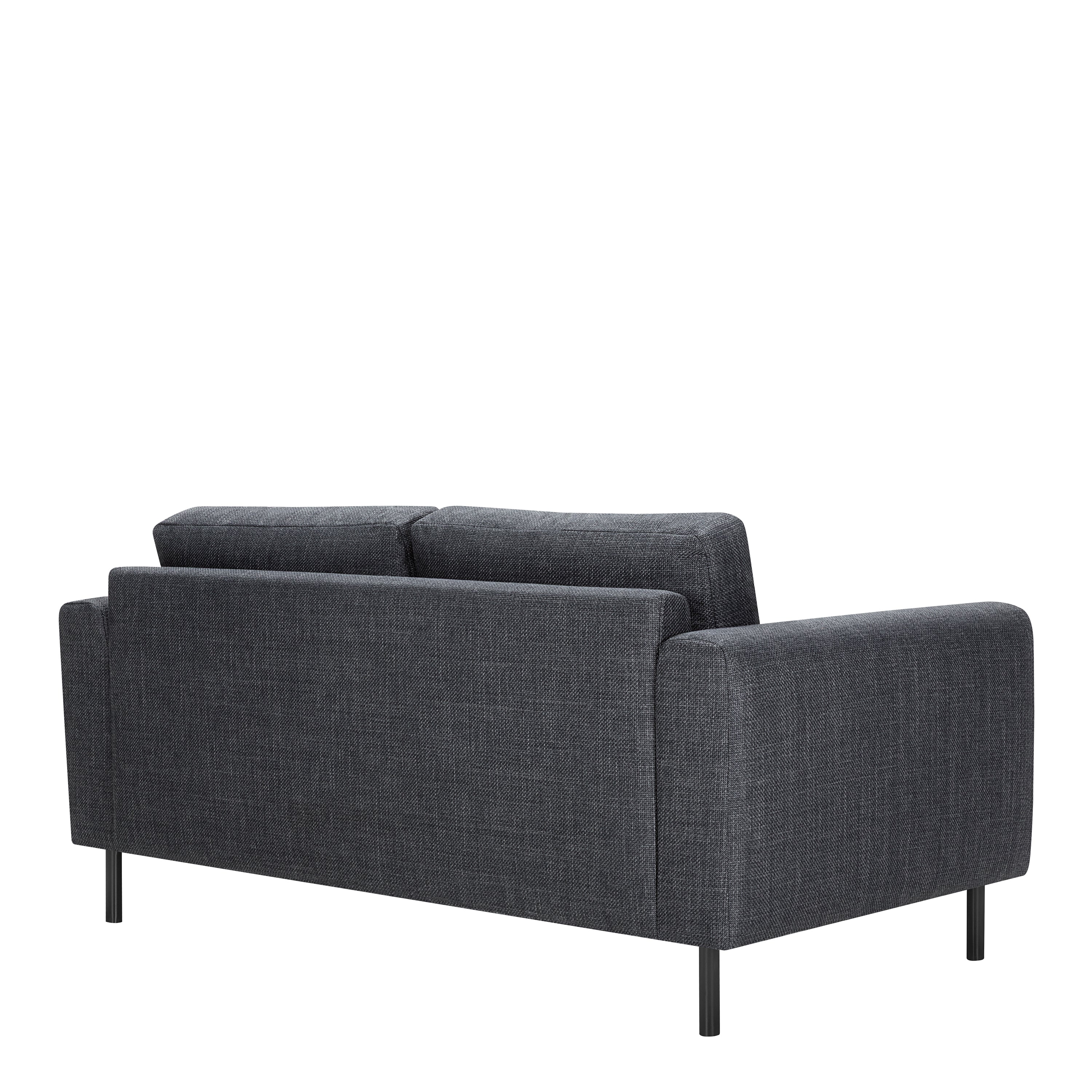 Omaha 2 + 3 Seater Sofa set in Basel Dark Grey Fabric