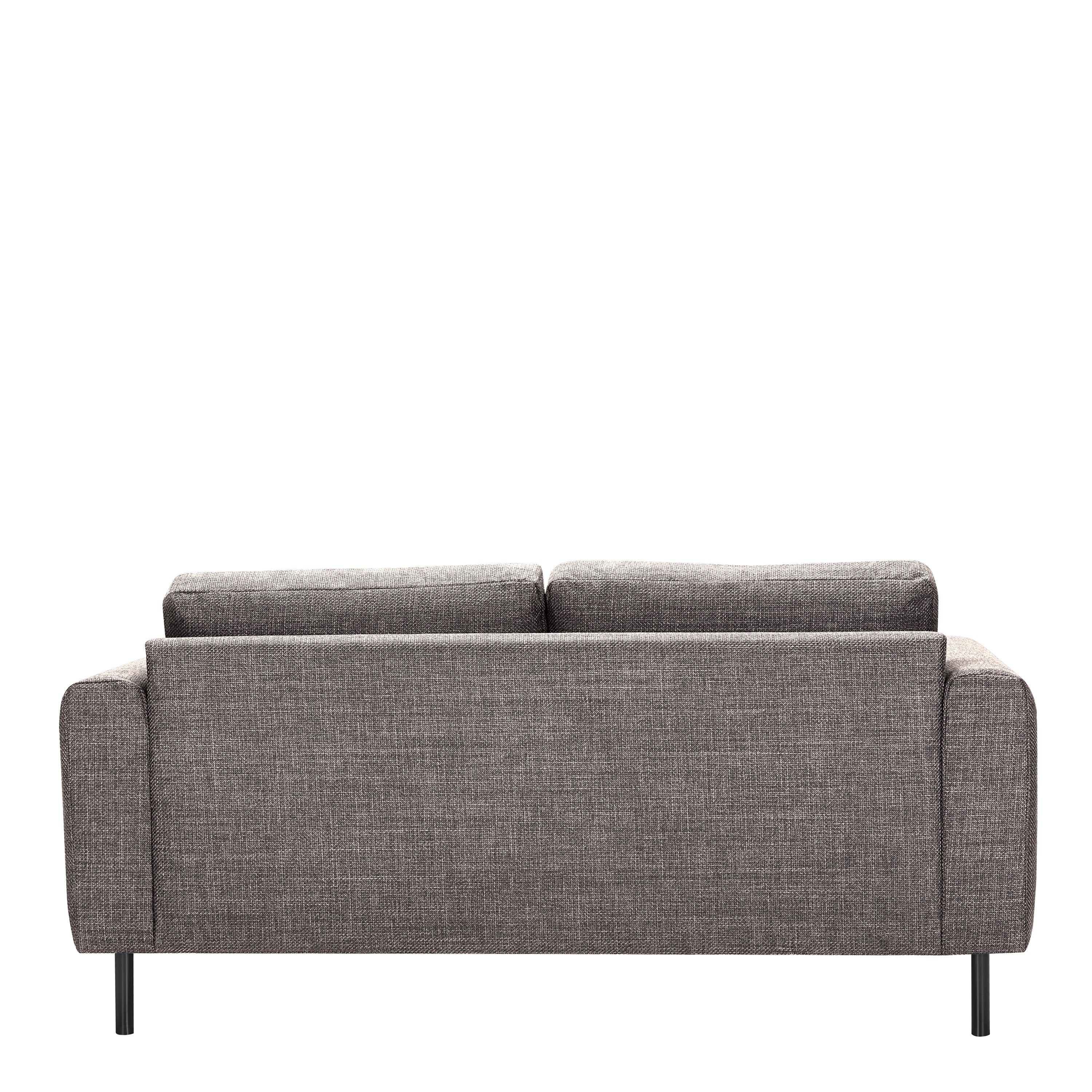 Omaha 2 + 3 Seater Sofa set in Basel Light Grey Brown Fabric