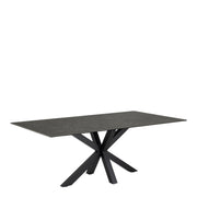 Heaven Dining Table with Ceramic Black Top 200cm