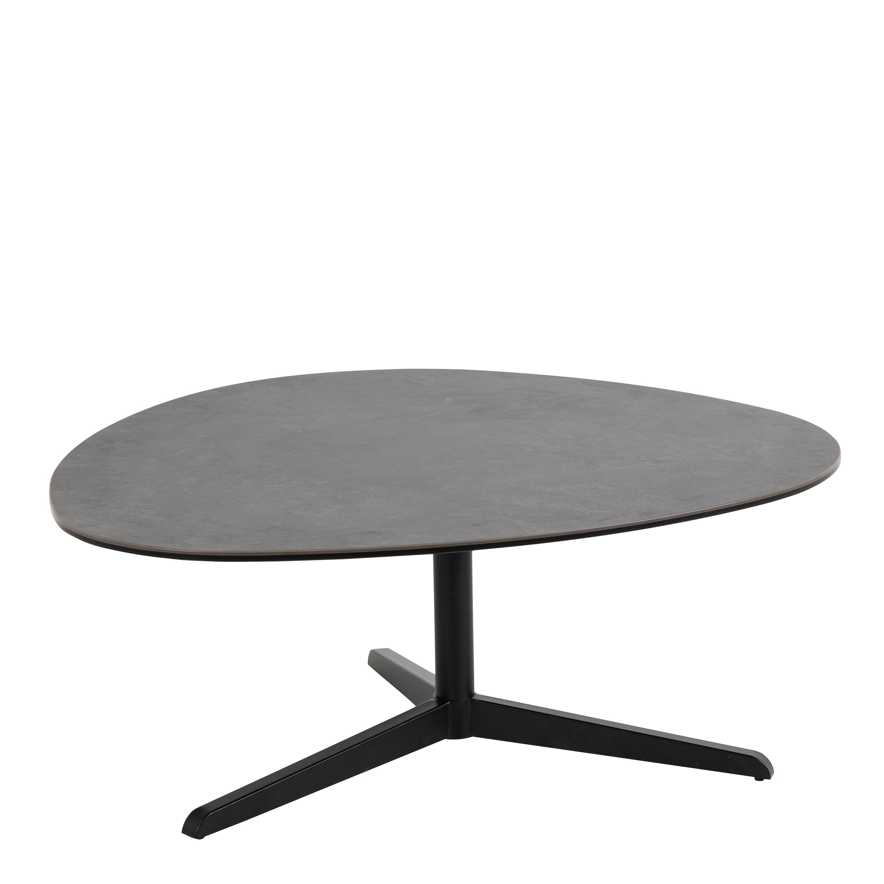 Barnsley Black Ceramic Coffee Table 100x95x41 cm