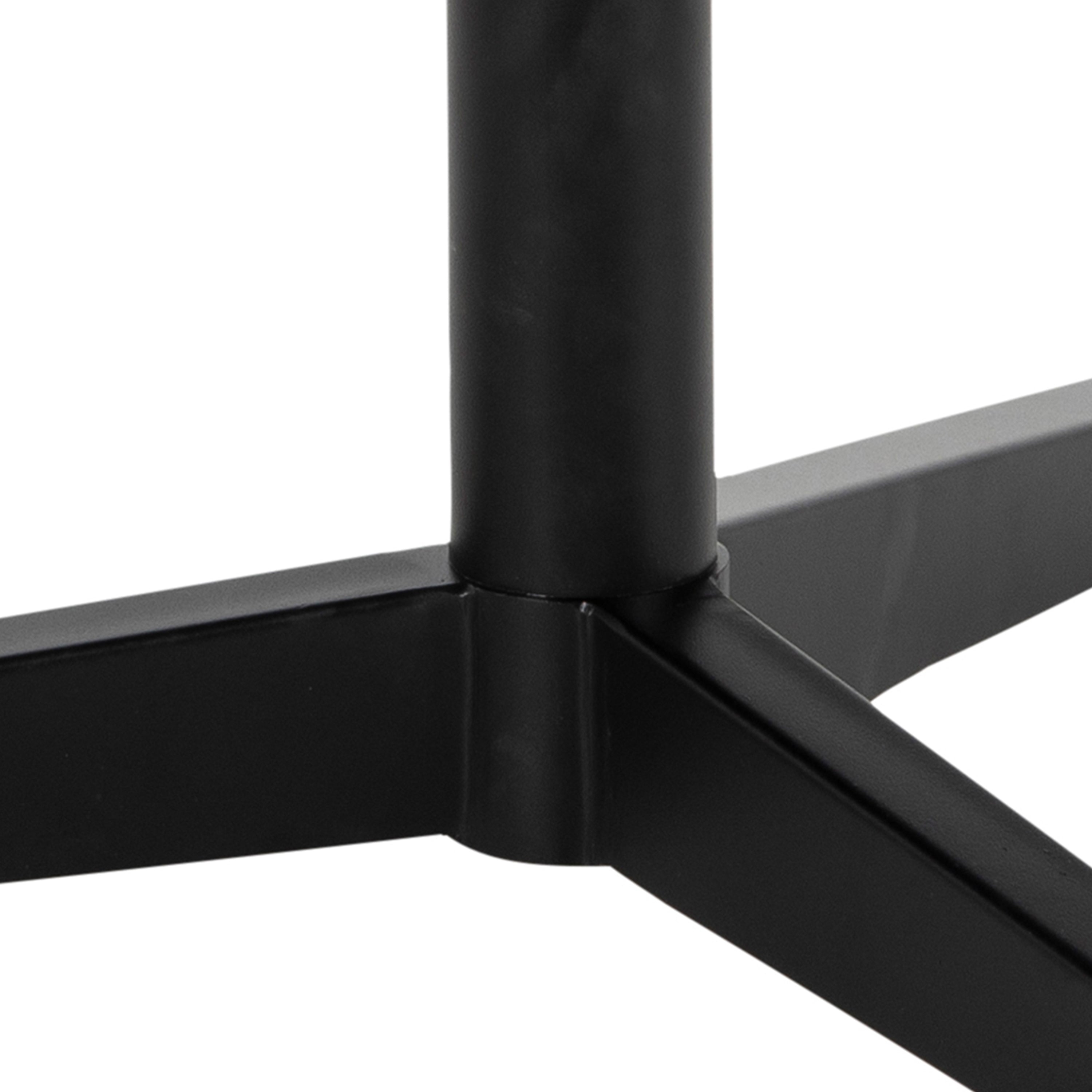 Barnsley Black Ceramic Coffee Table 84x77x34 cm