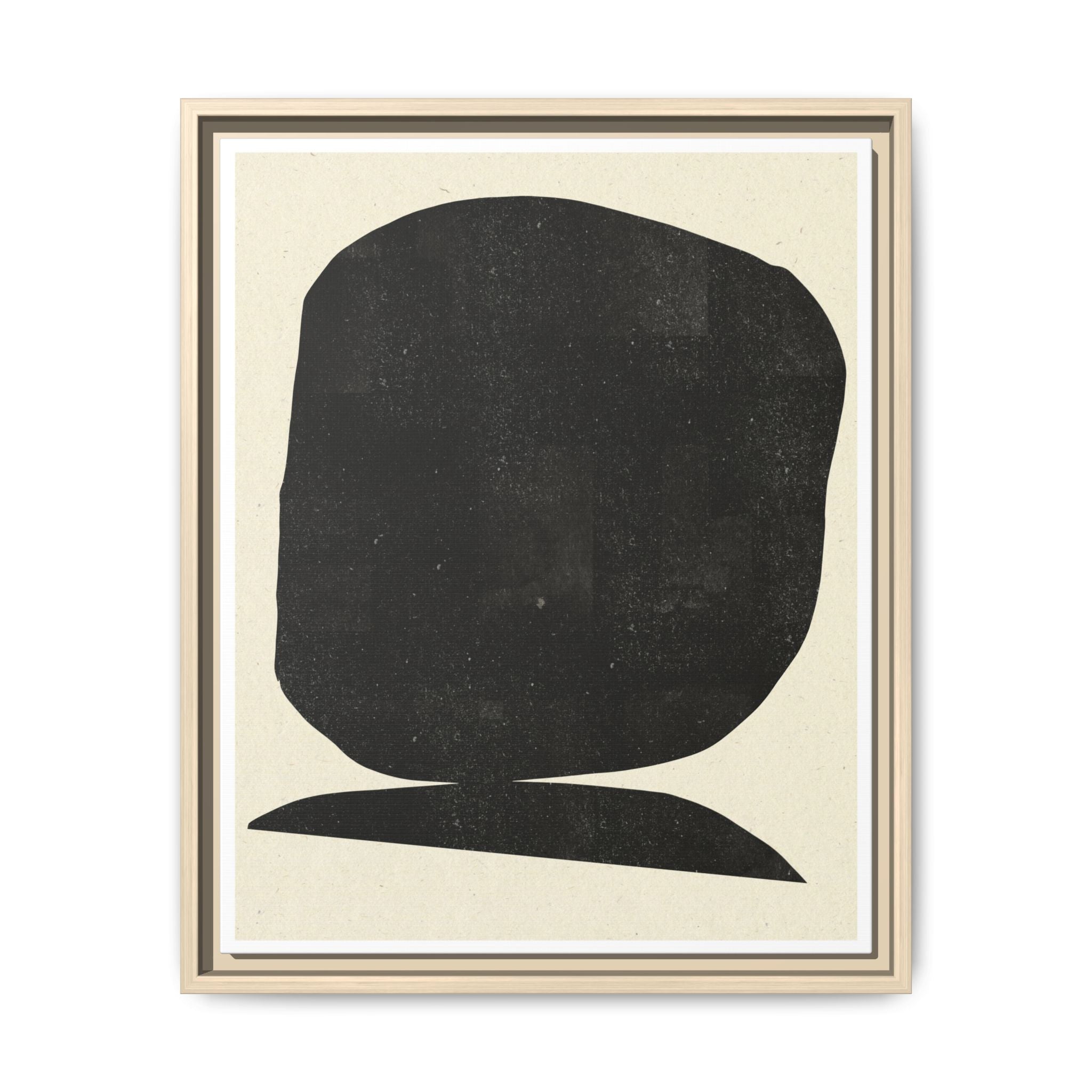 Midnight Monolith Whisper - Framed
