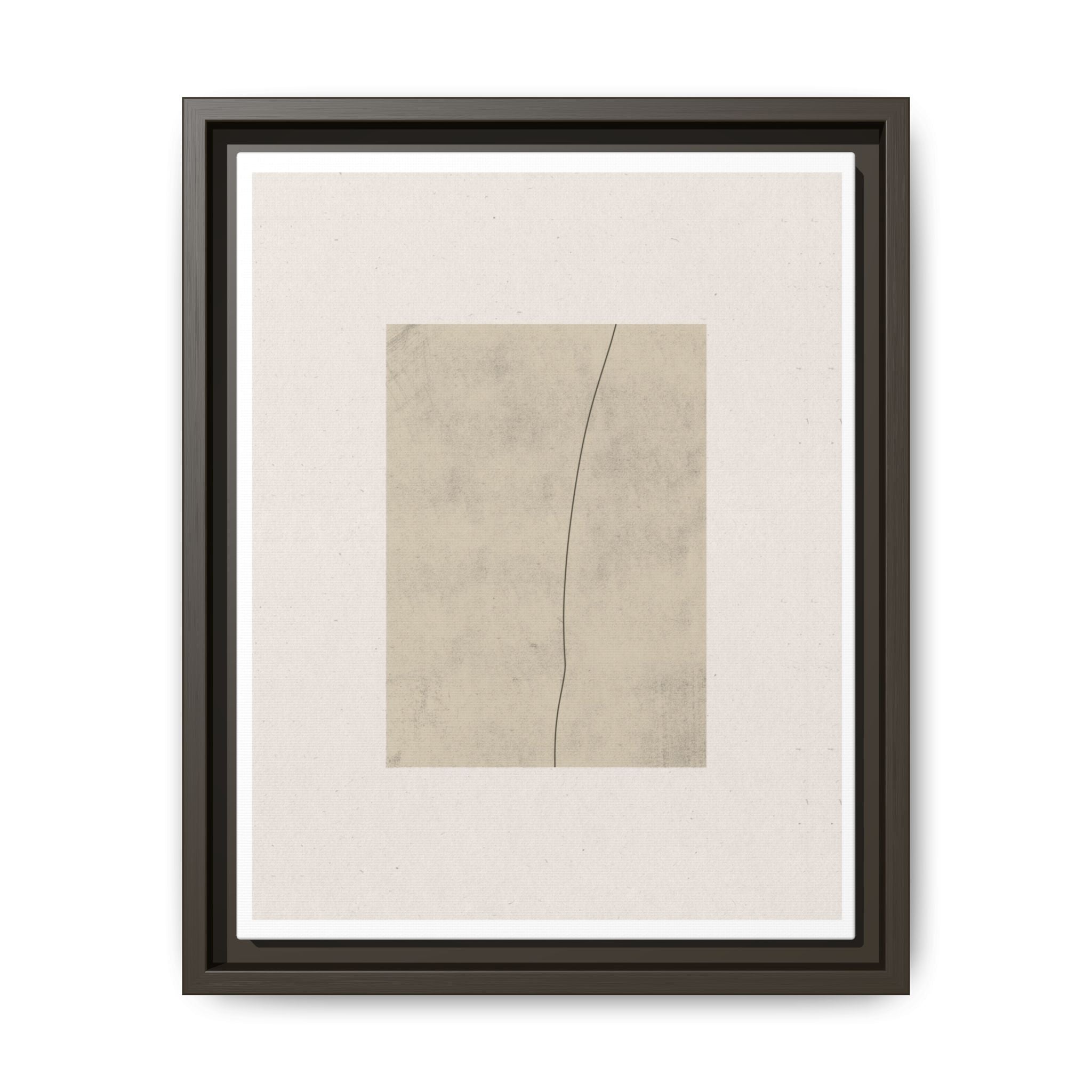 Quiet Contour Passage - Framed