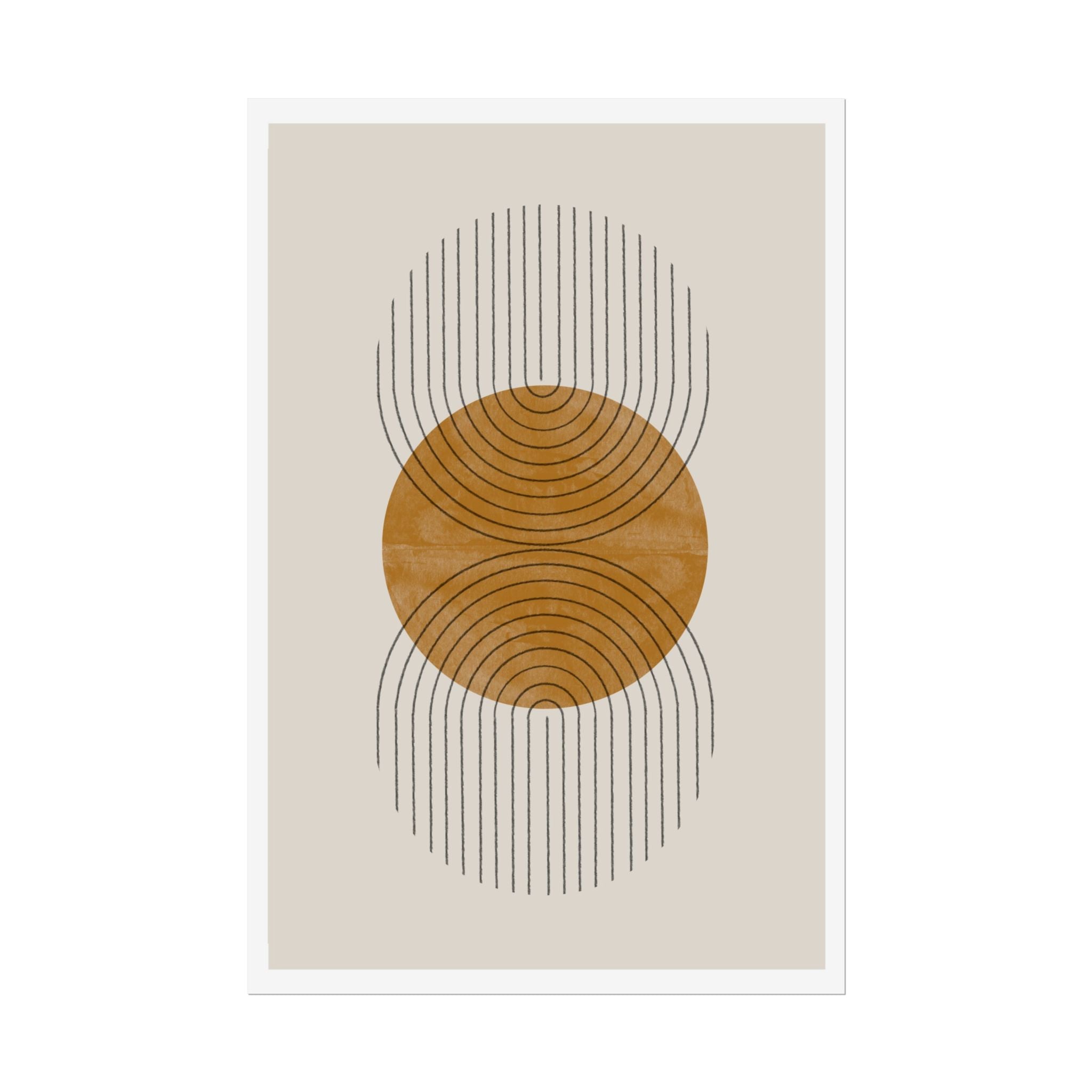 Golden Echo Arches - Poster