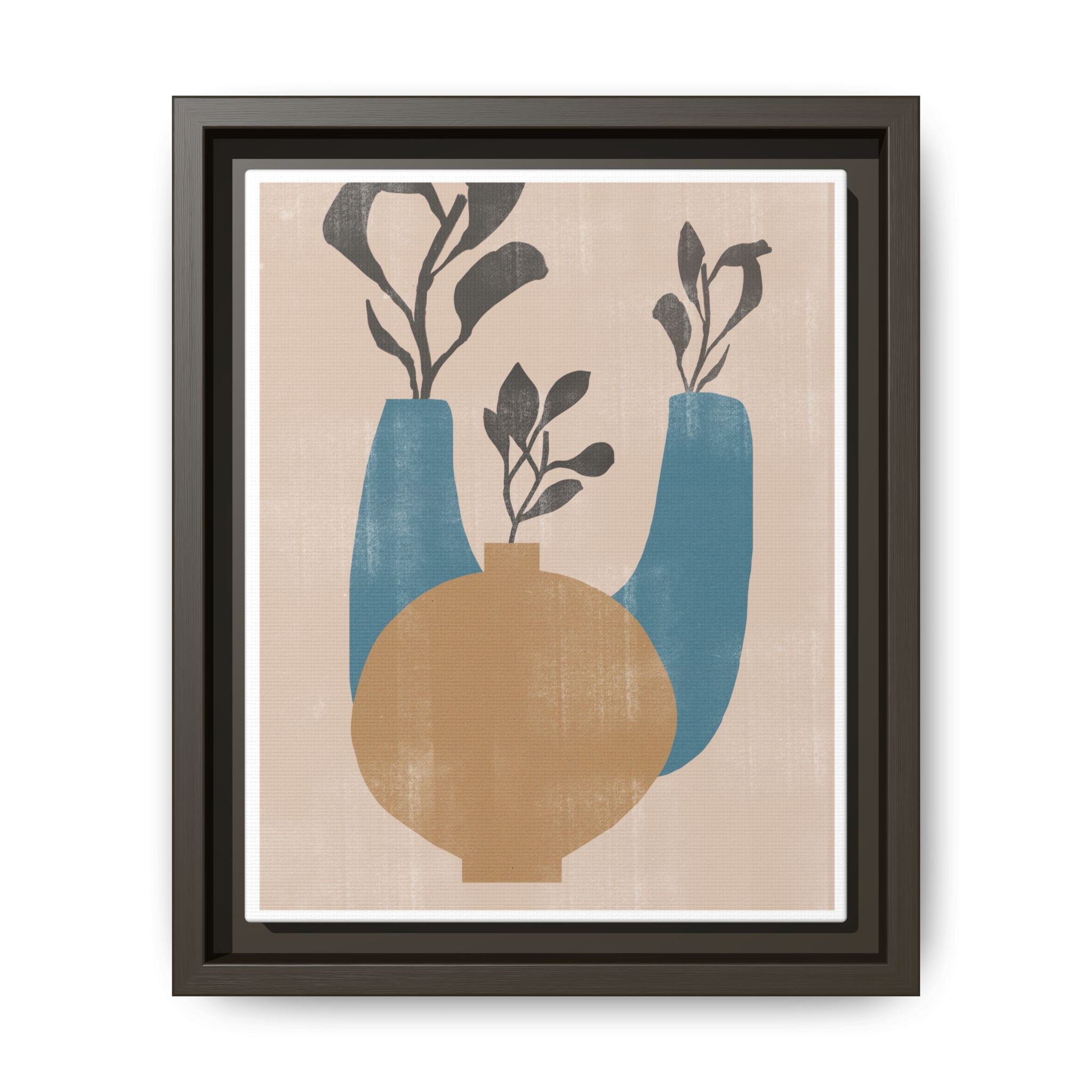 Azure Vessel Harmony - Framed