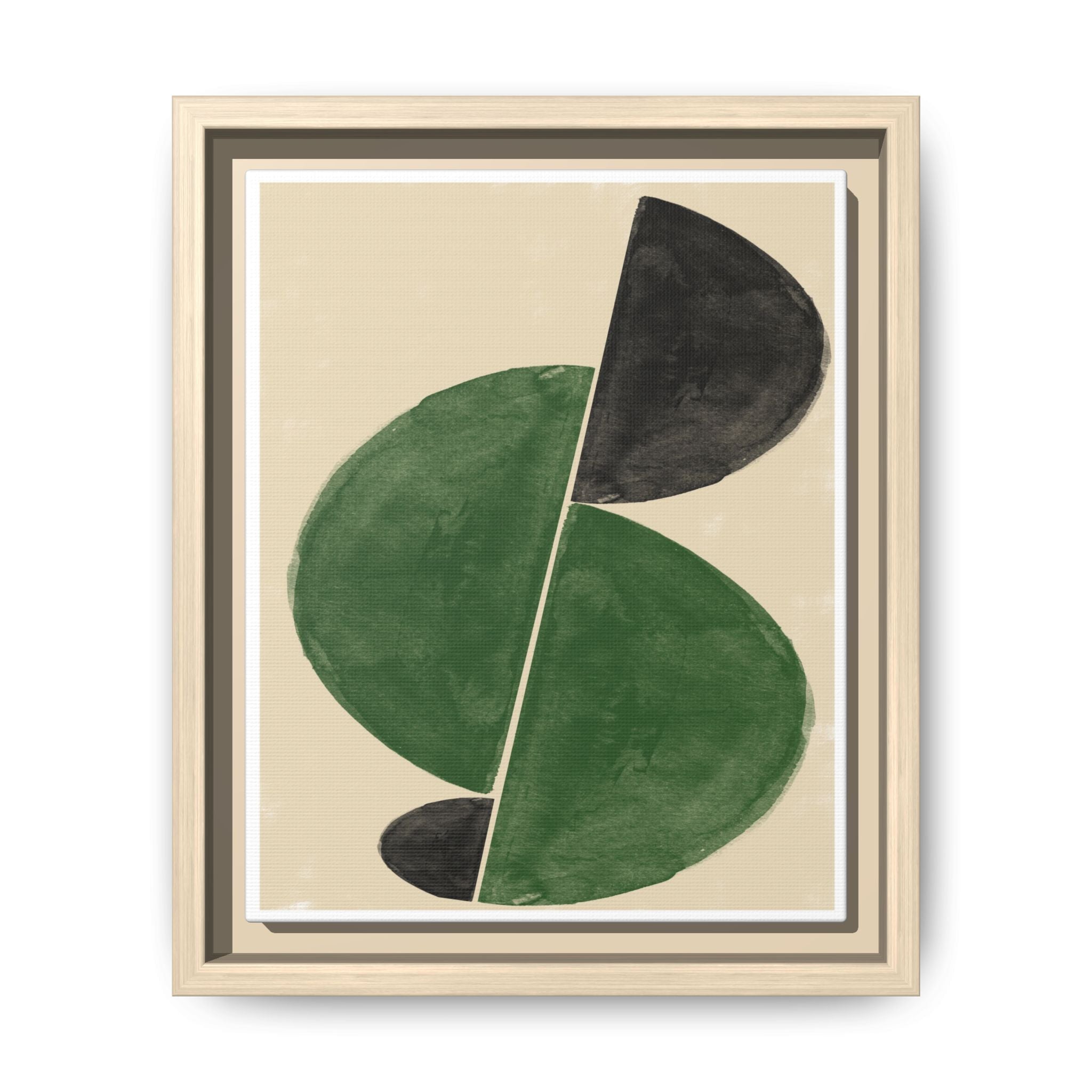 Verdant Eclipse Balance - Framed