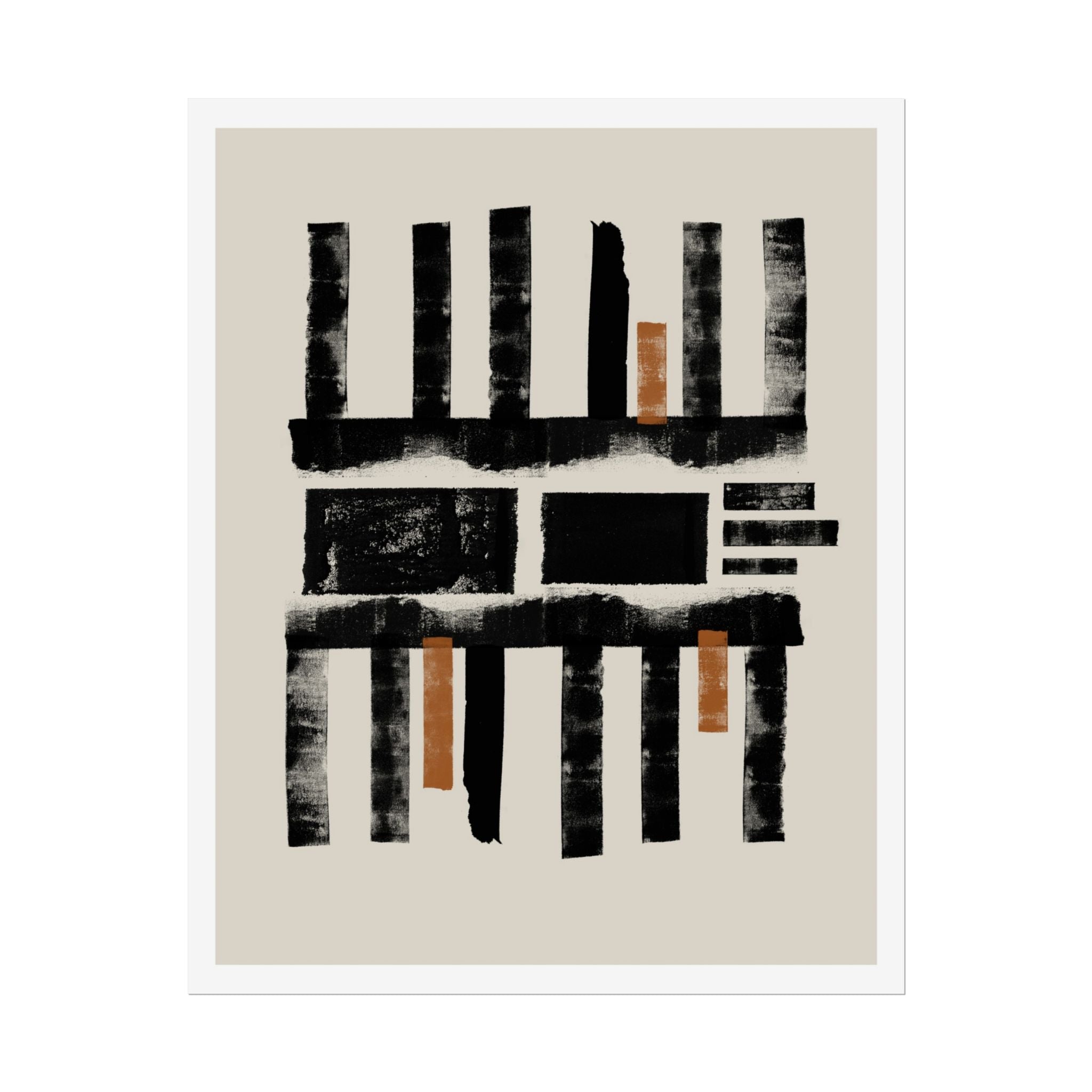 Amber Shadow Alignments - Poster
