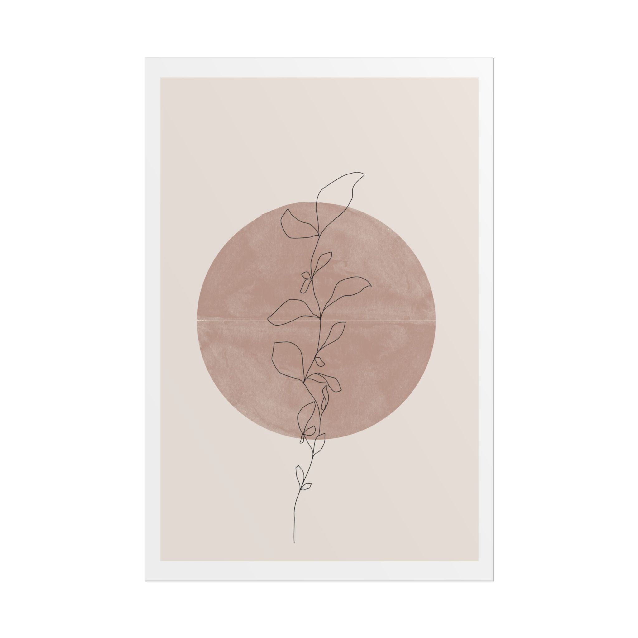 Blush Moonvine Quietude - Poster