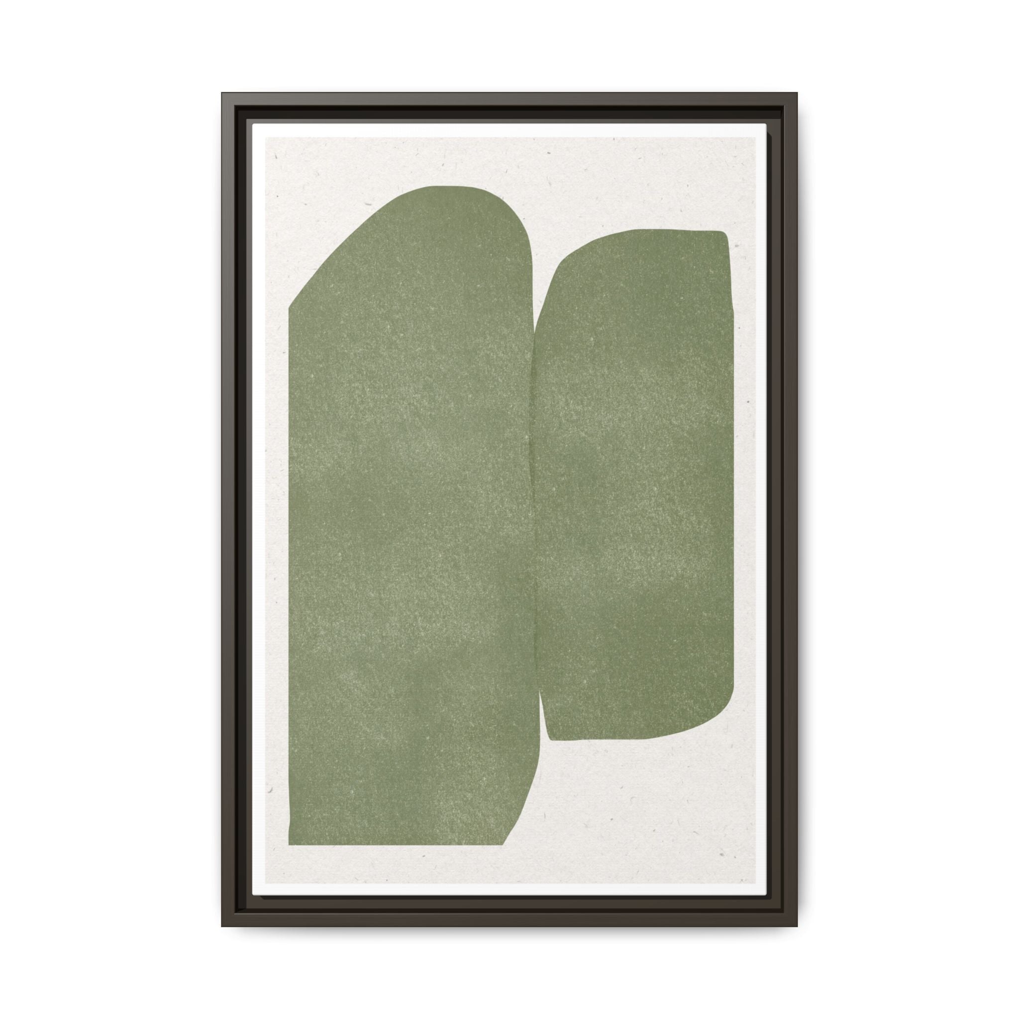 Sage Monolith Whisper - Framed