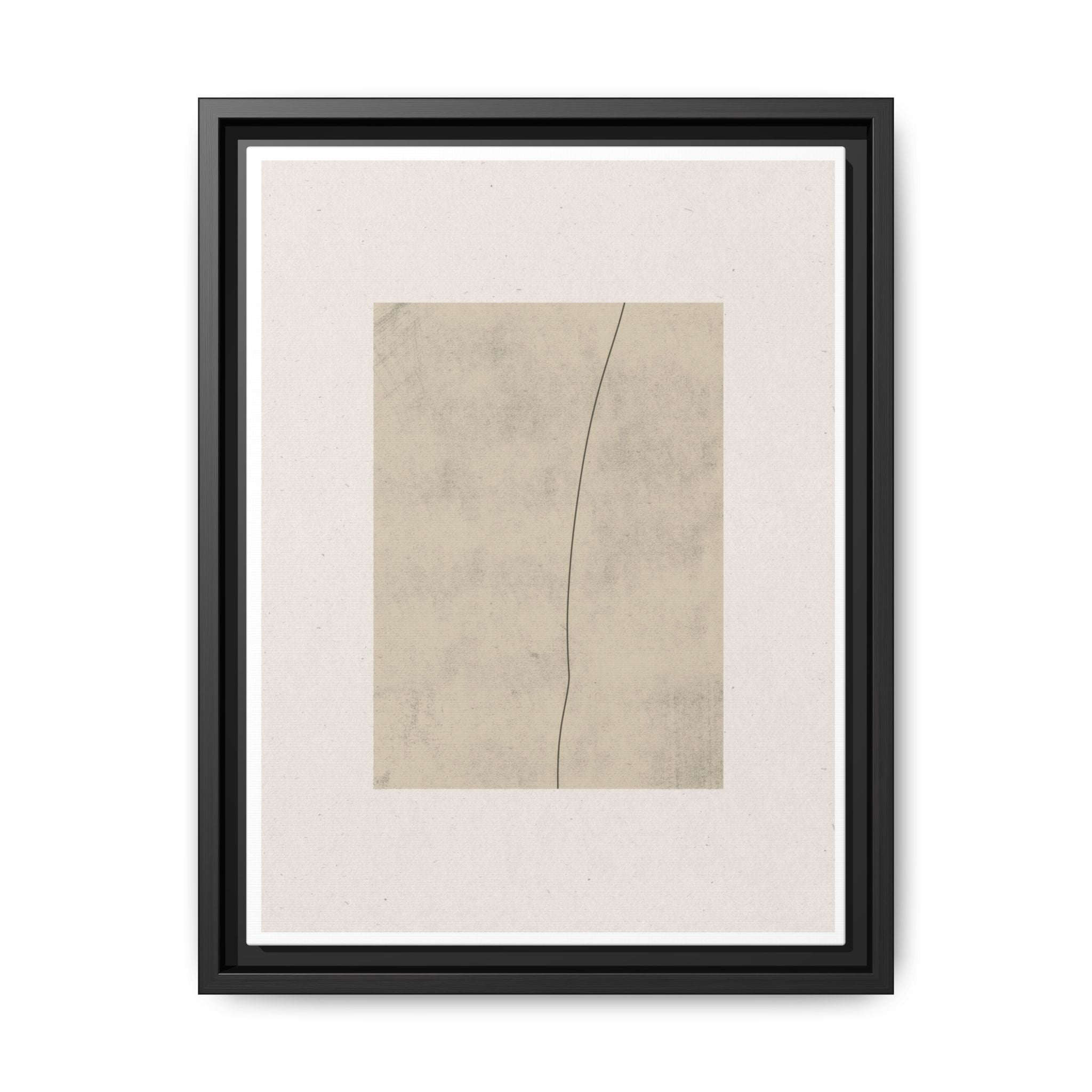 Quiet Contour Passage - Framed