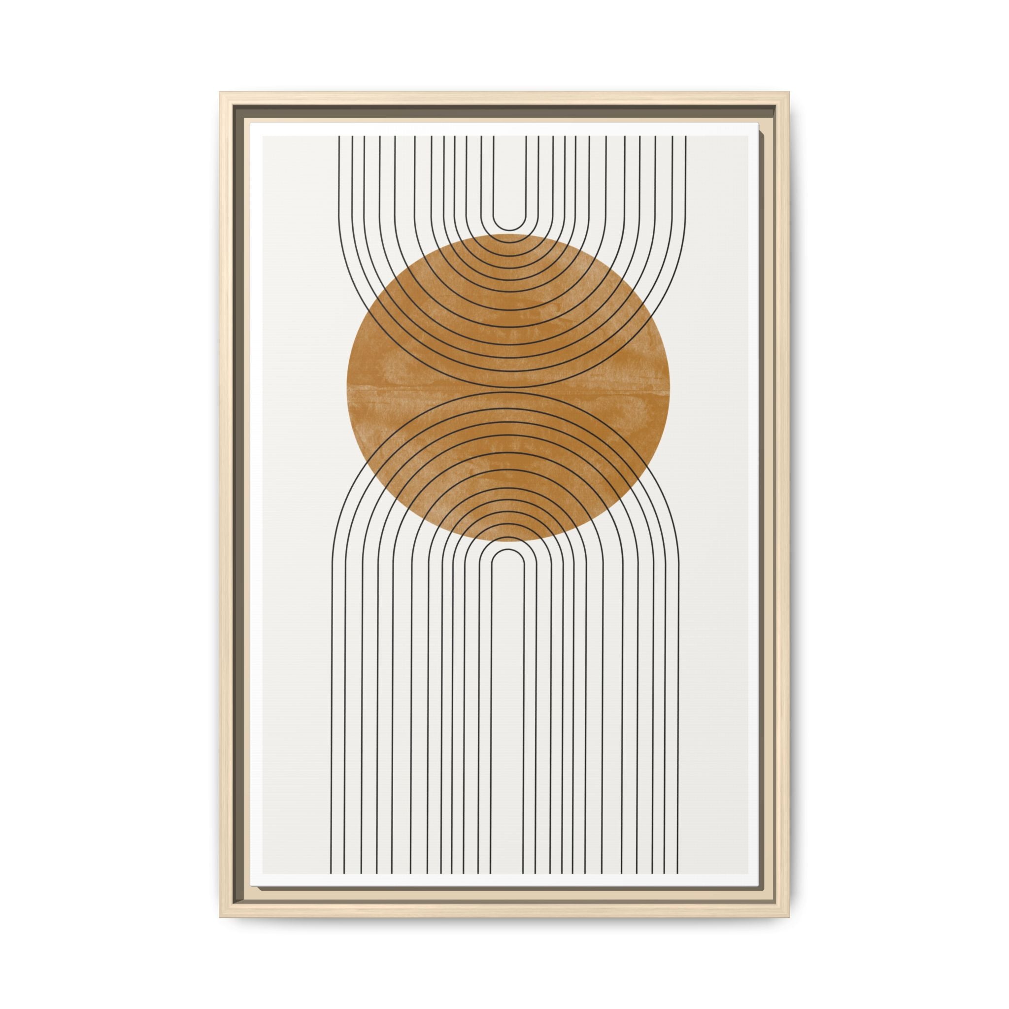 Golden Horizon Convergence - Framed