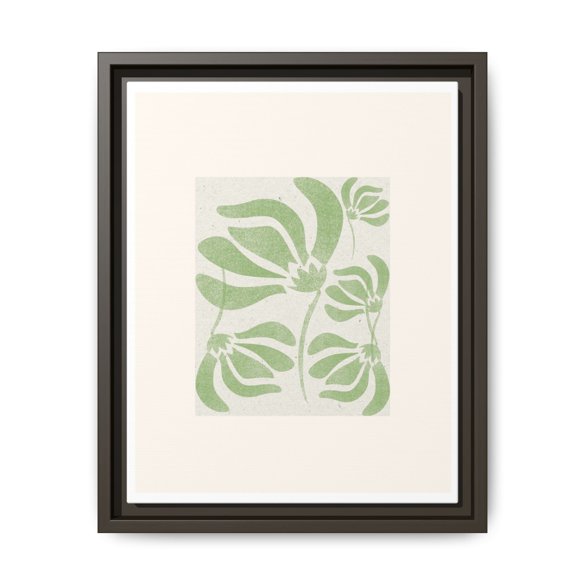Verdant Bloom Harmony - Framed