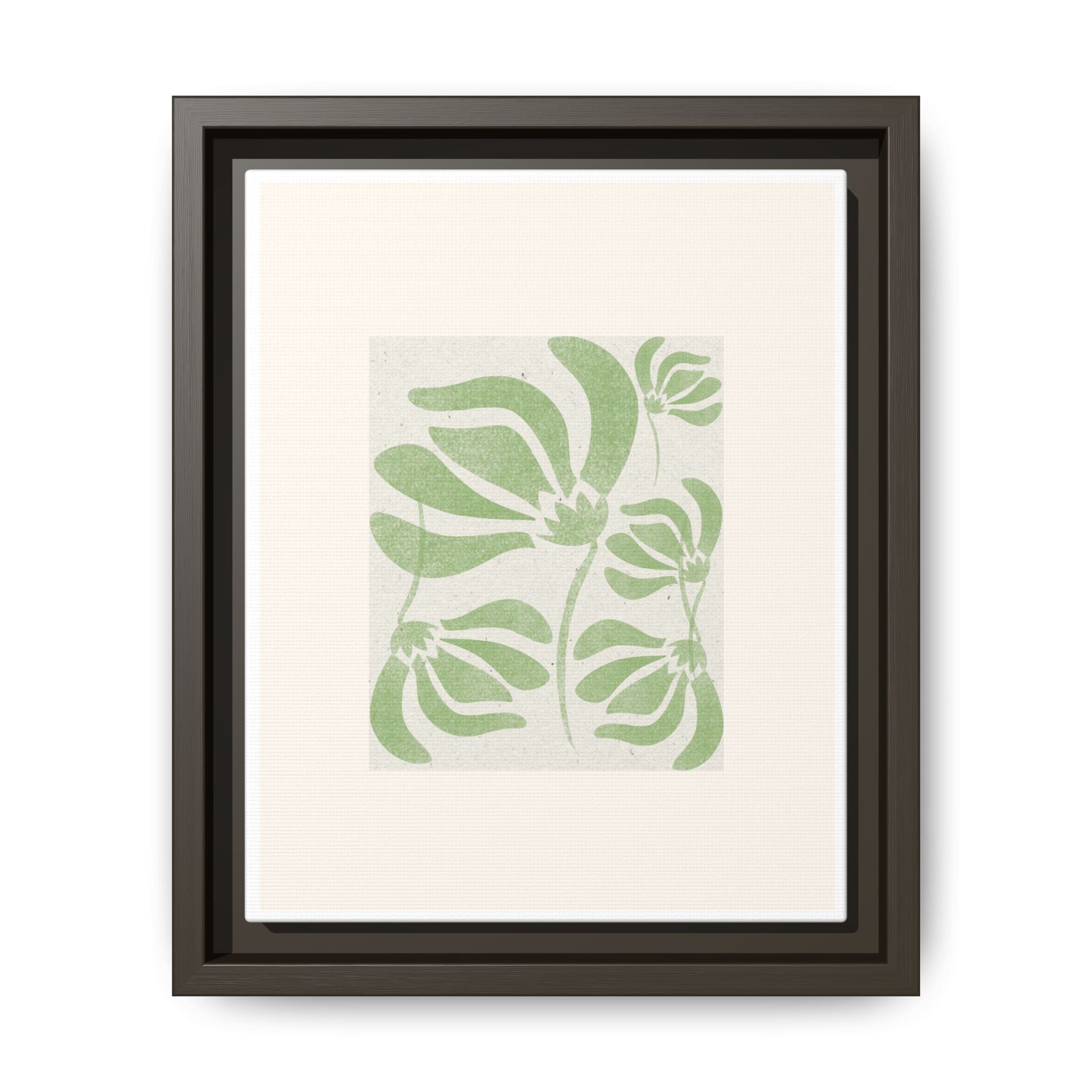 Verdant Bloom Harmony - Framed