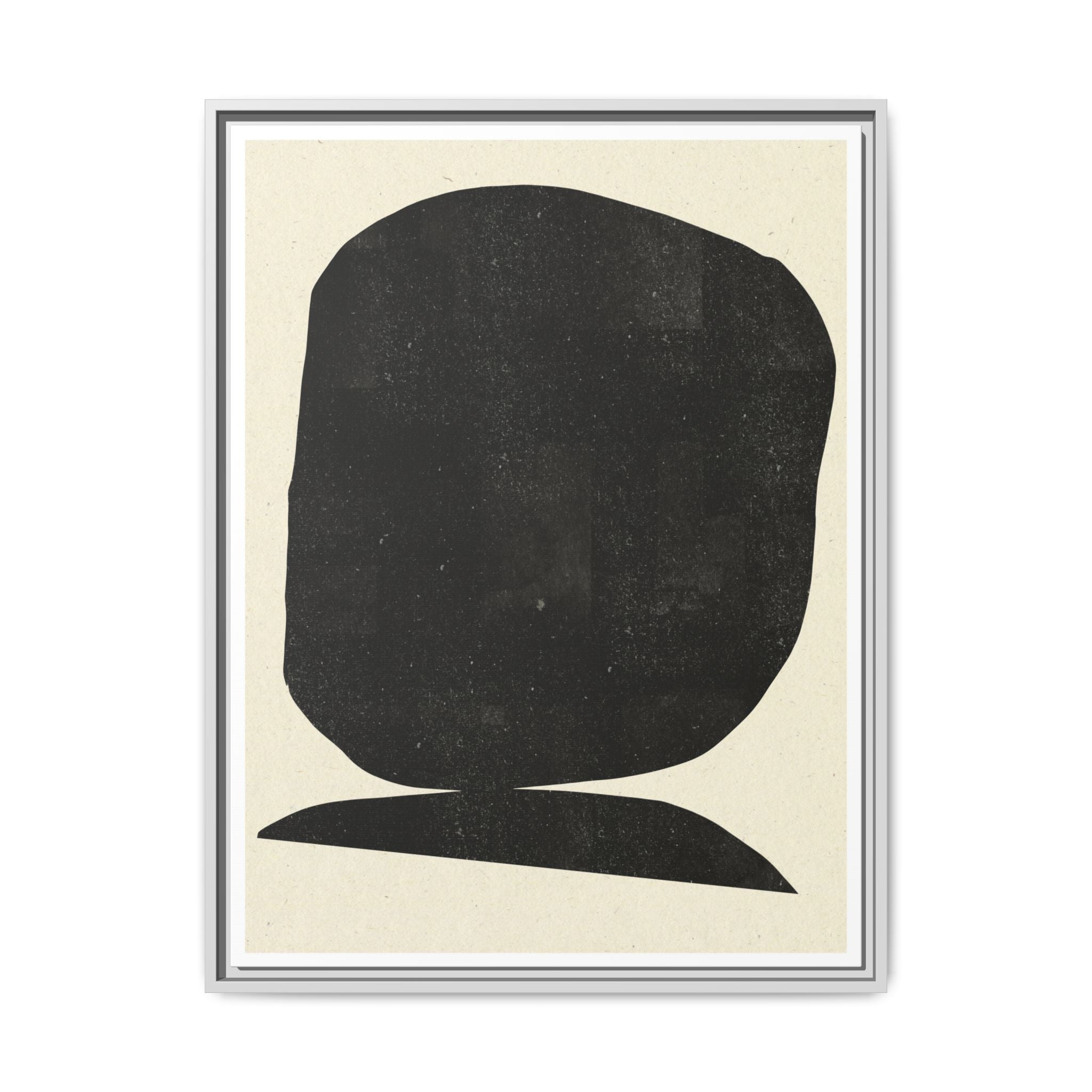 Midnight Monolith Whisper - Framed