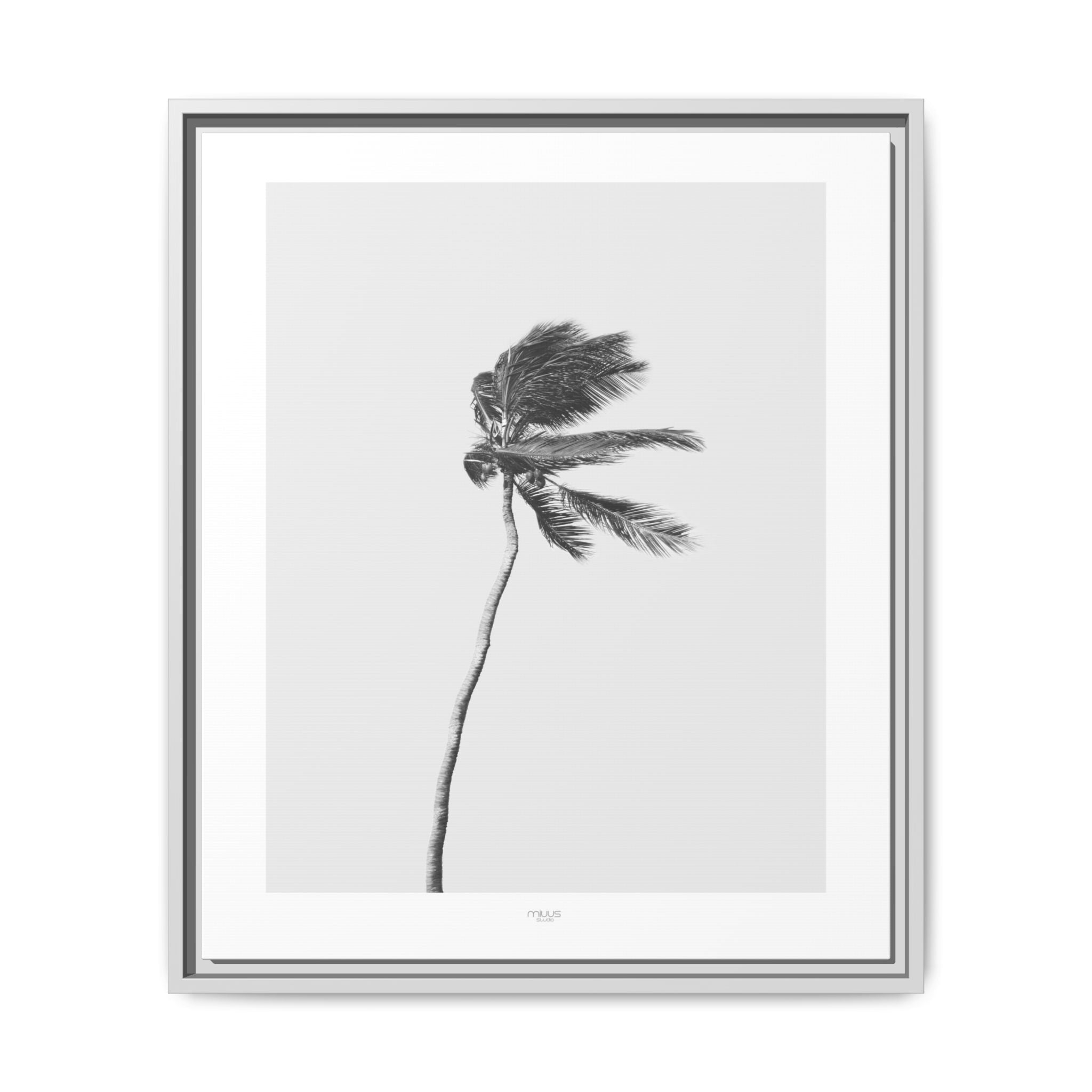 Coastal Silence Sway - Framed