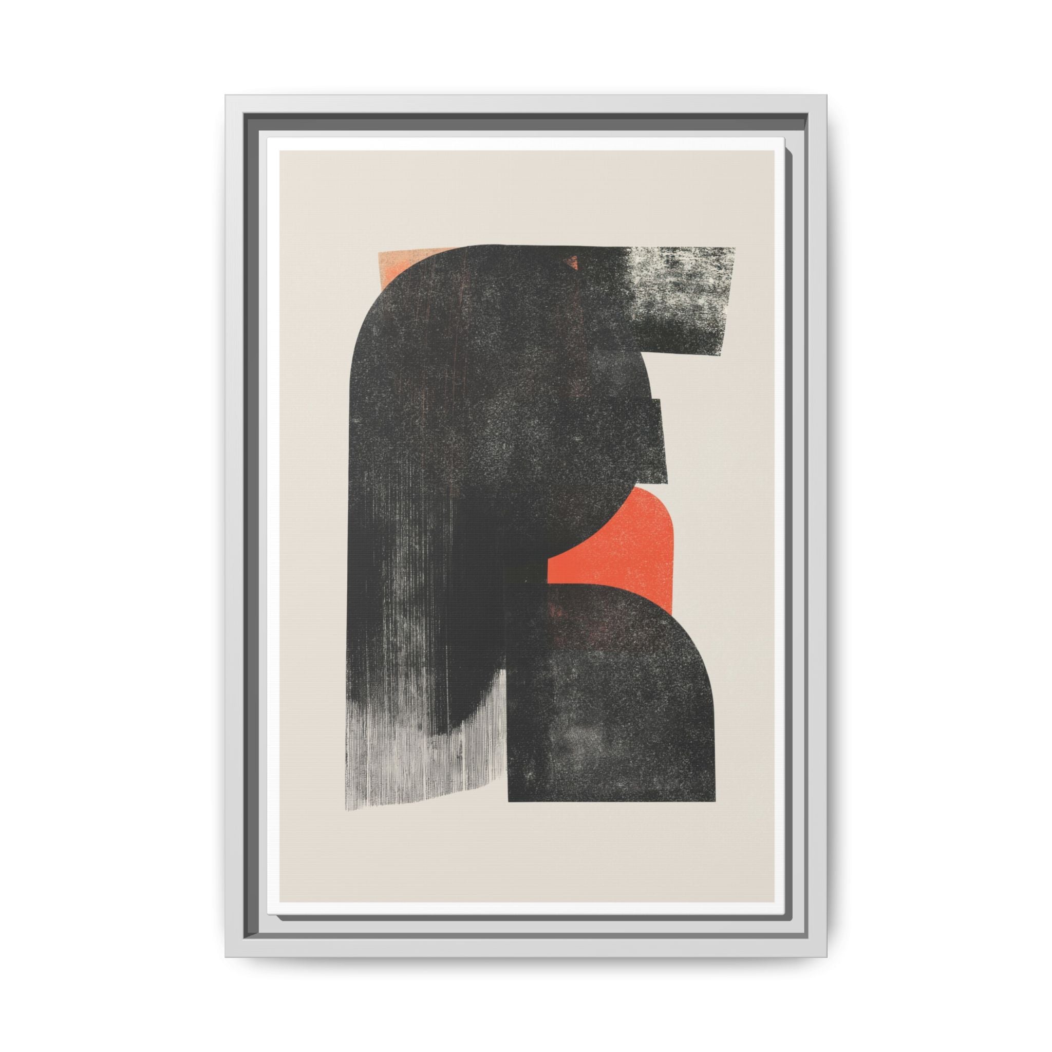 Ember Shadow Structure - Framed