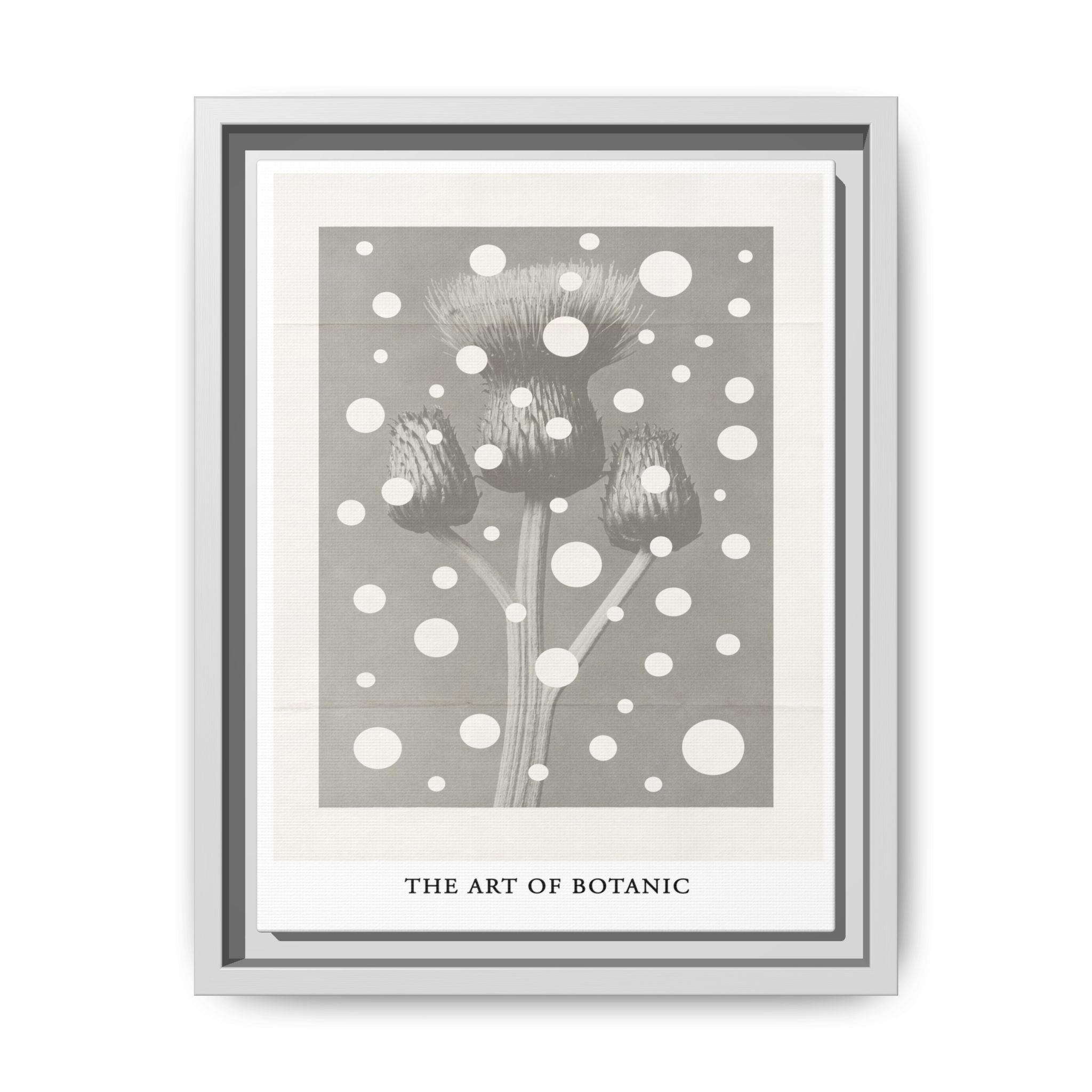 Winter Thistle Reverie - Framed