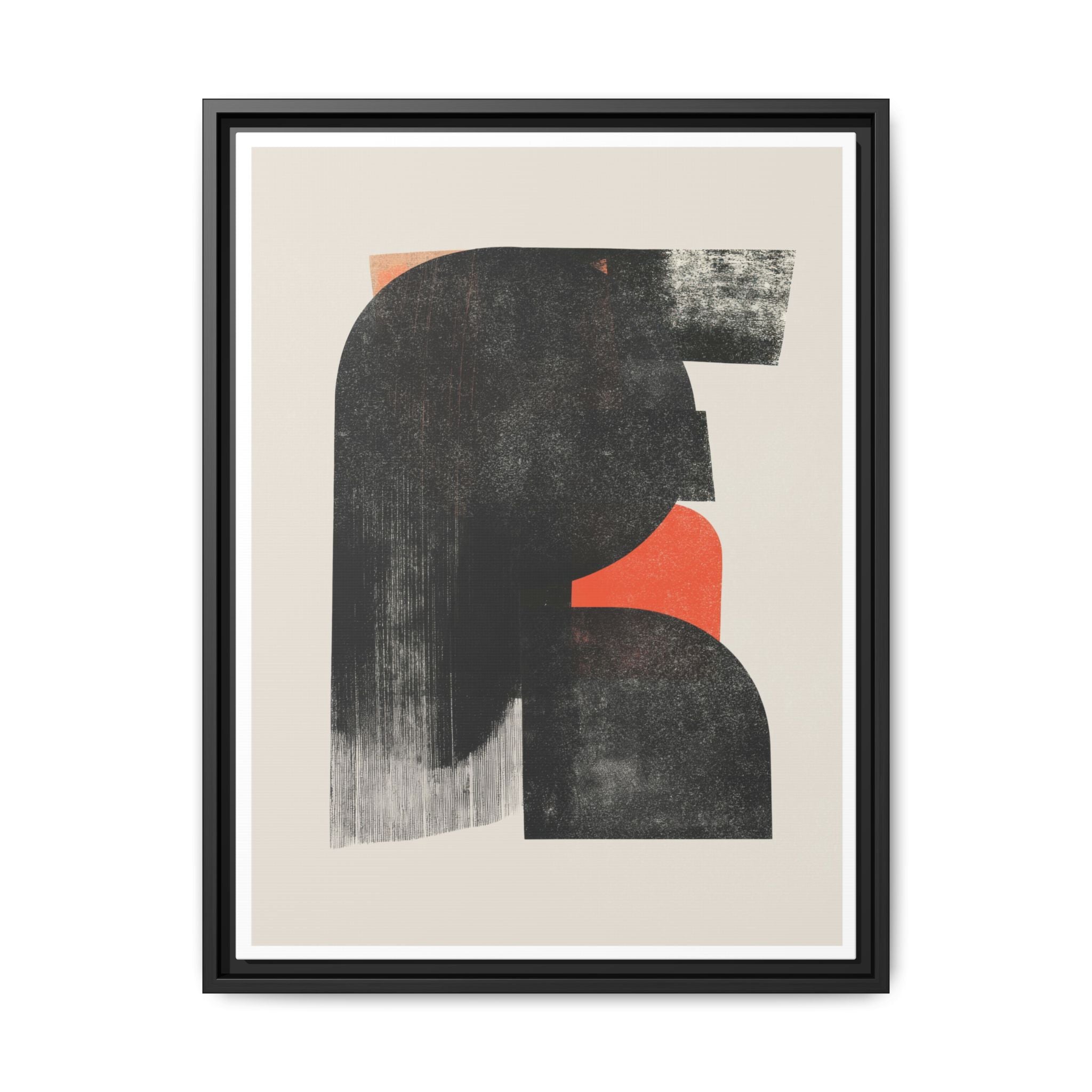 Ember Shadow Structure - Framed
