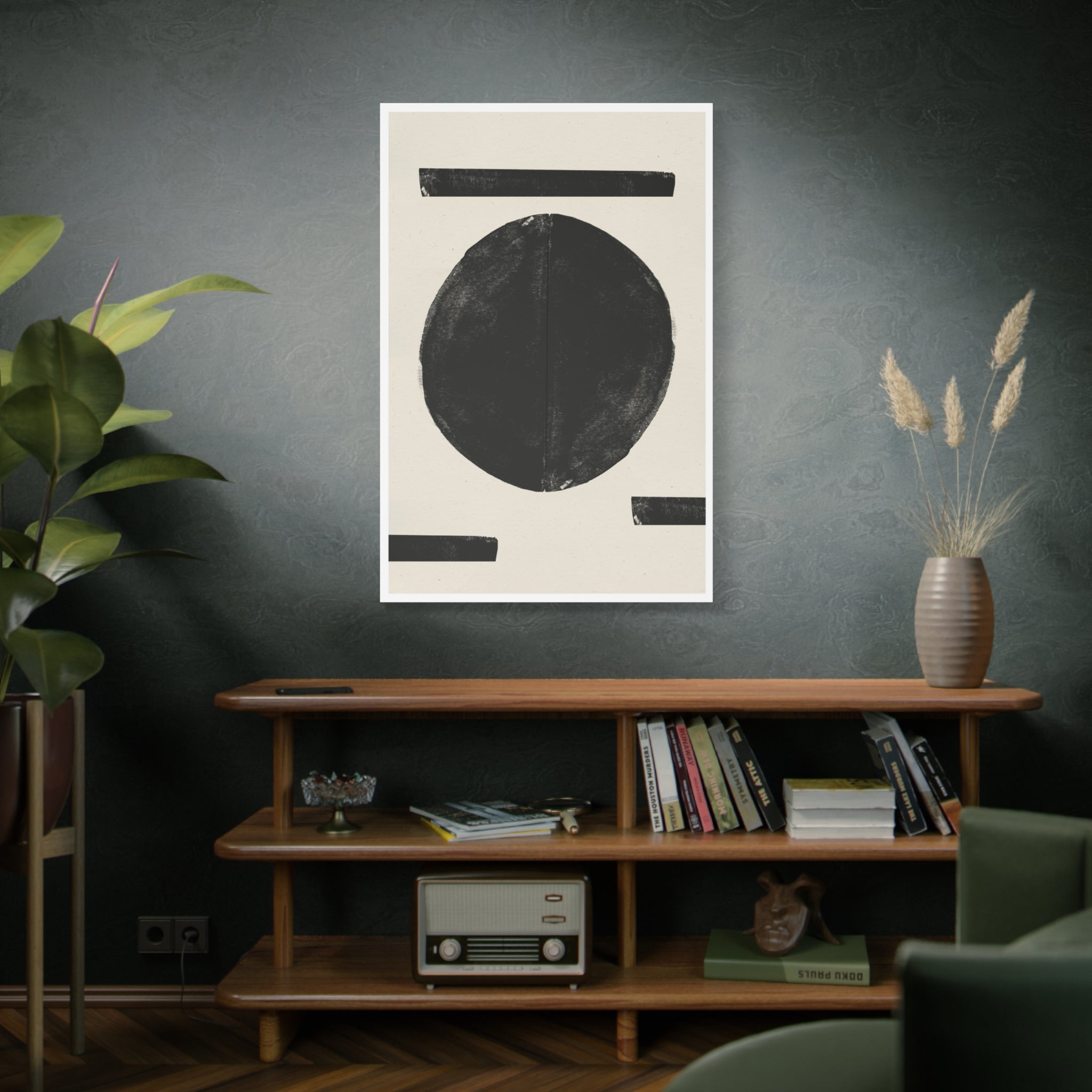 Midnight Orbit Divide - Canvas