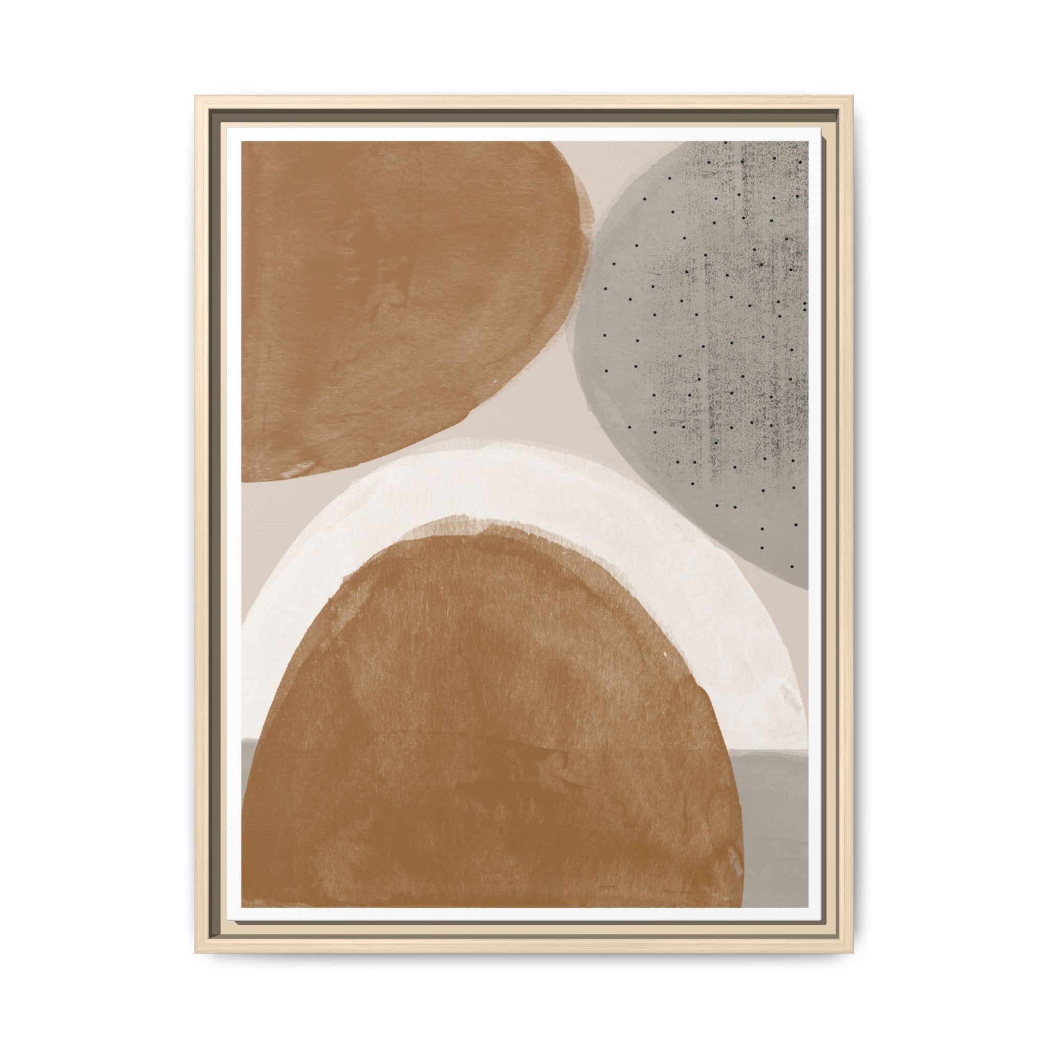 Clay Horizon Echoes - Framed