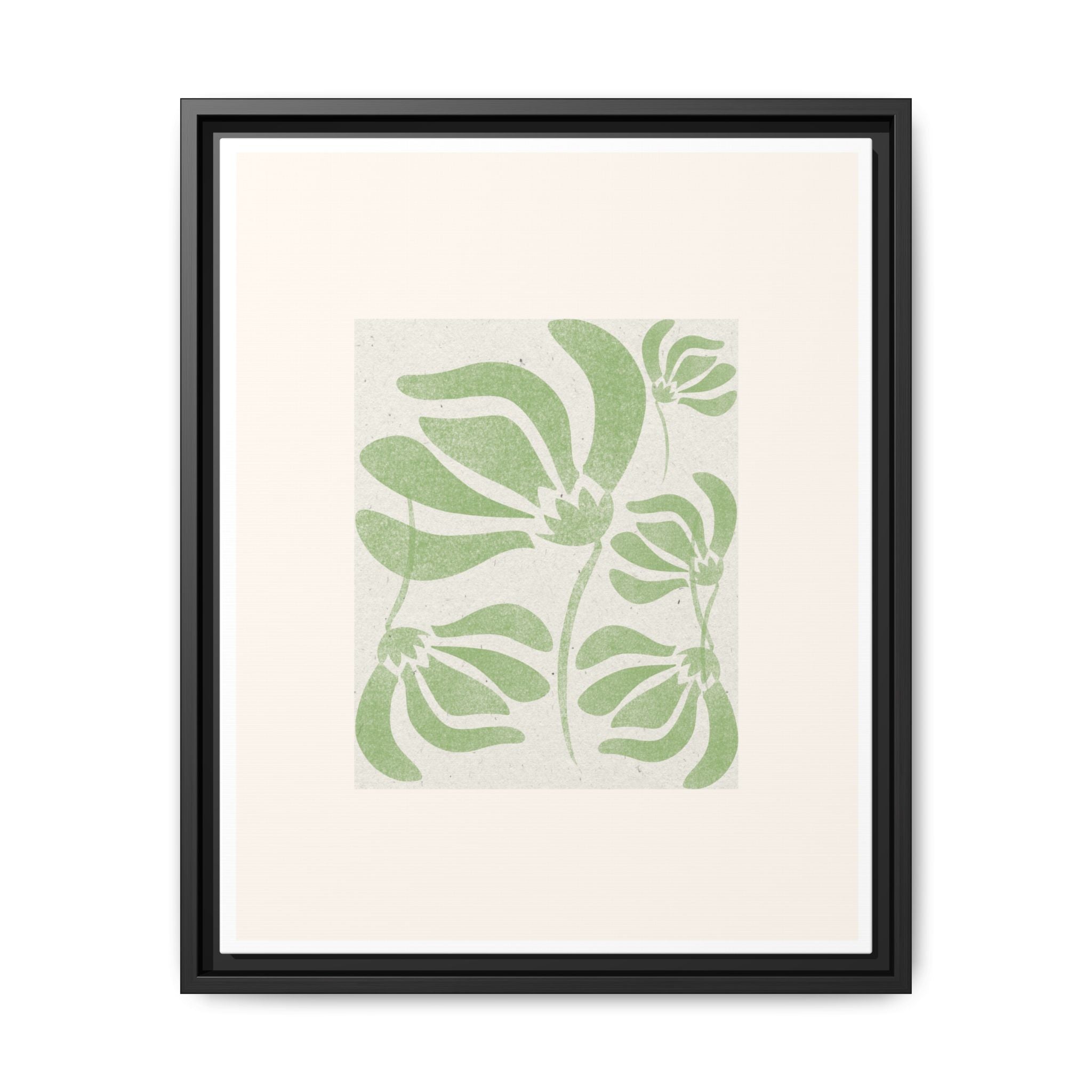 Verdant Bloom Harmony - Framed