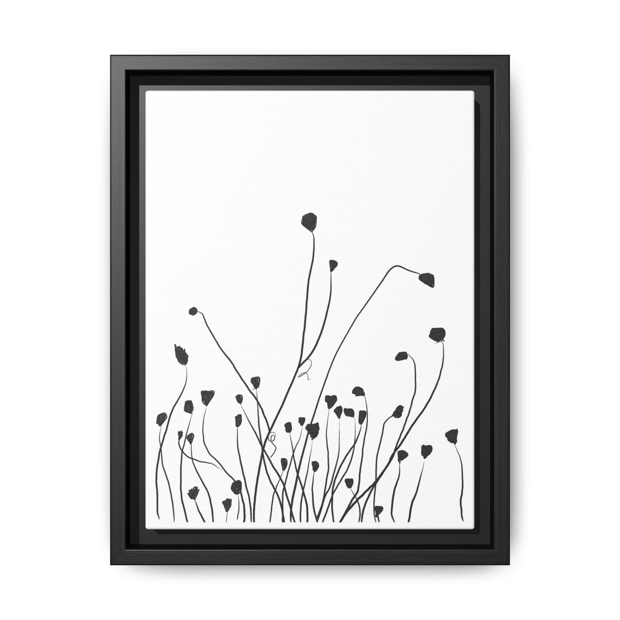 Silent Bloom Horizon - Framed
