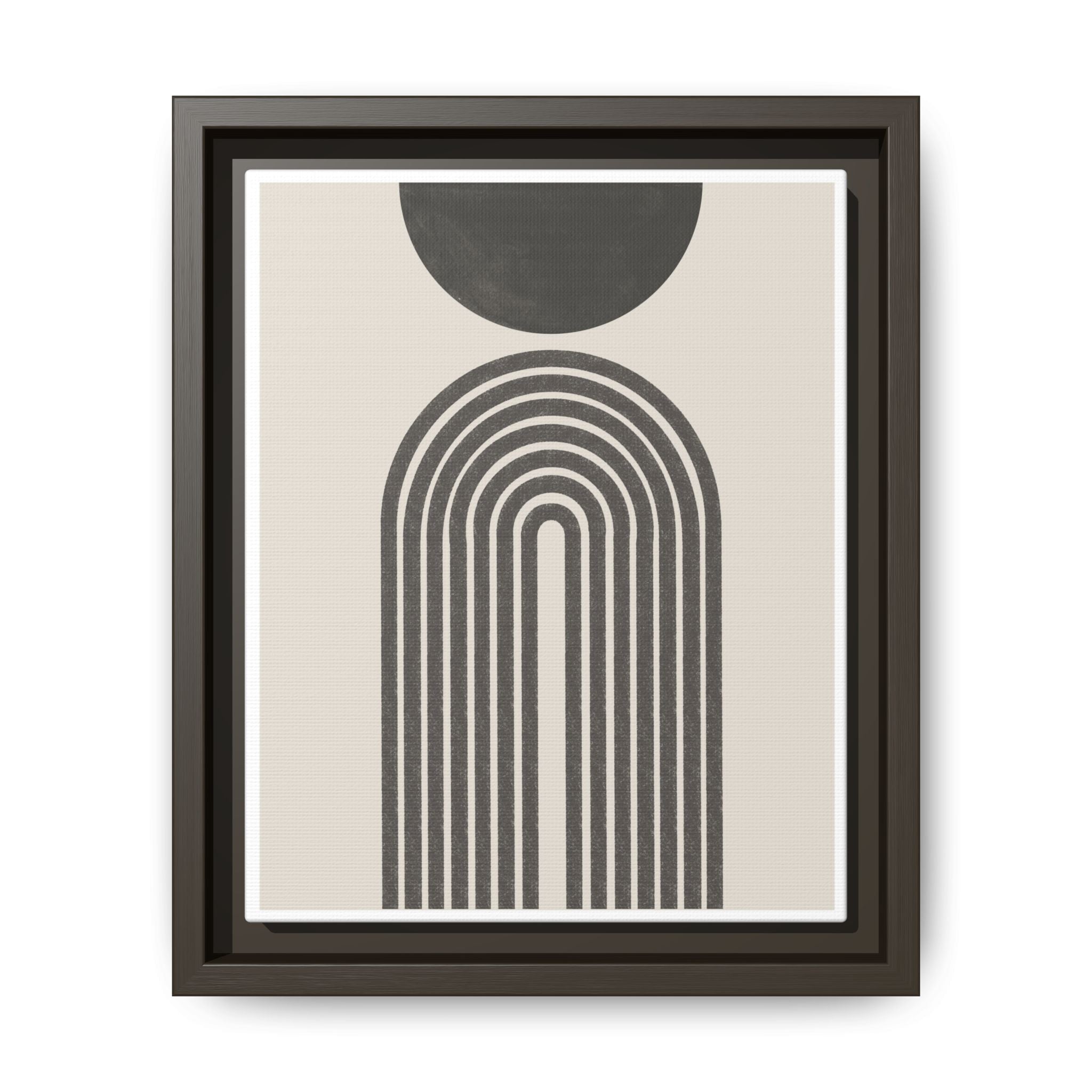 Obsidian Arch Resonance - Framed