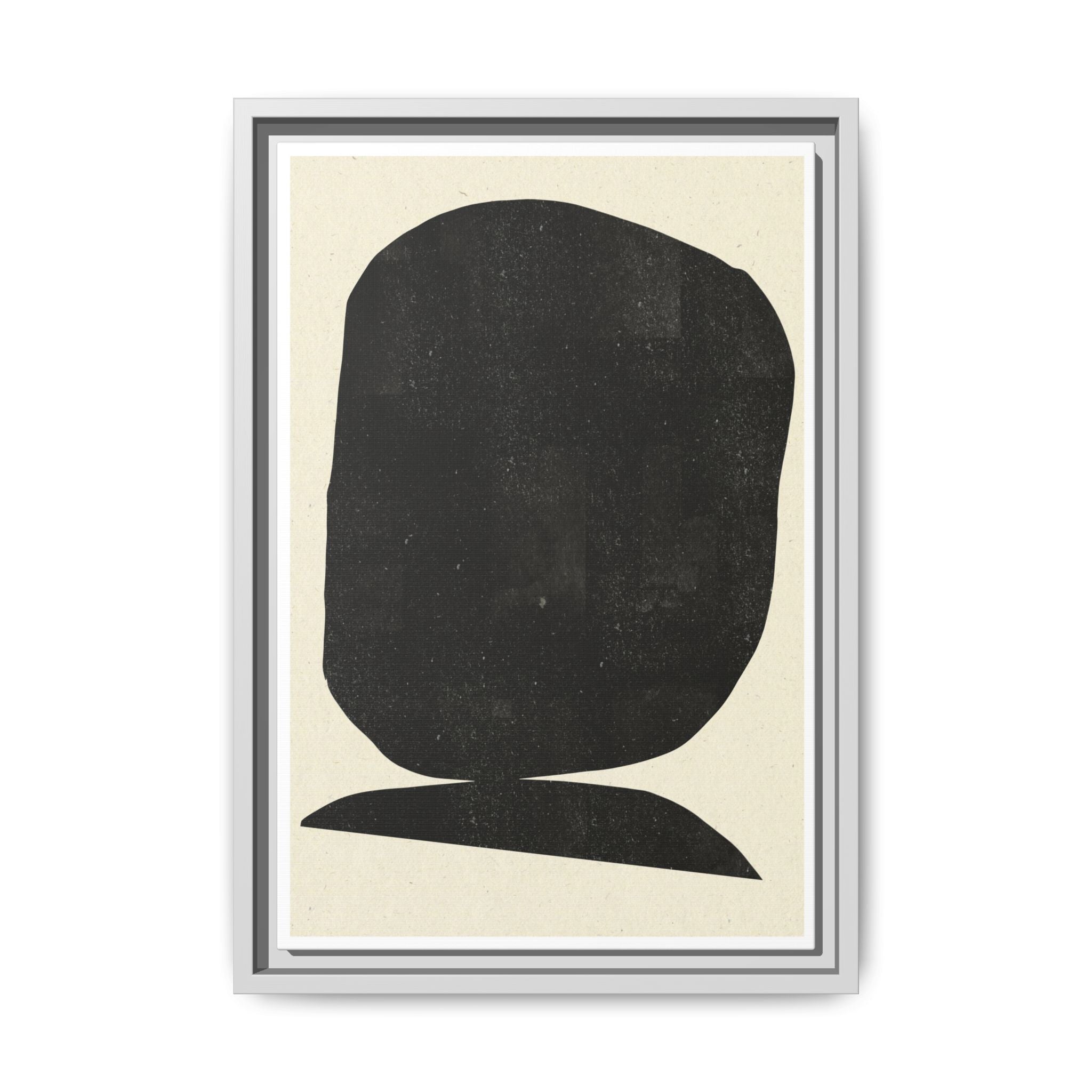 Midnight Monolith Whisper - Framed