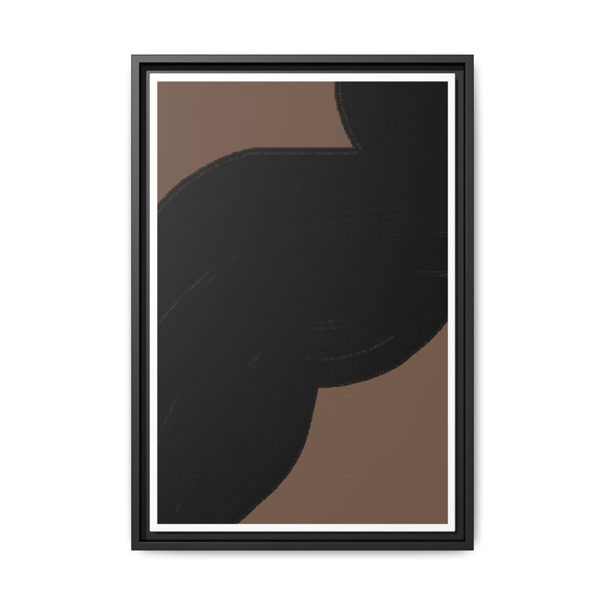 Midnight Drift Curves - Framed