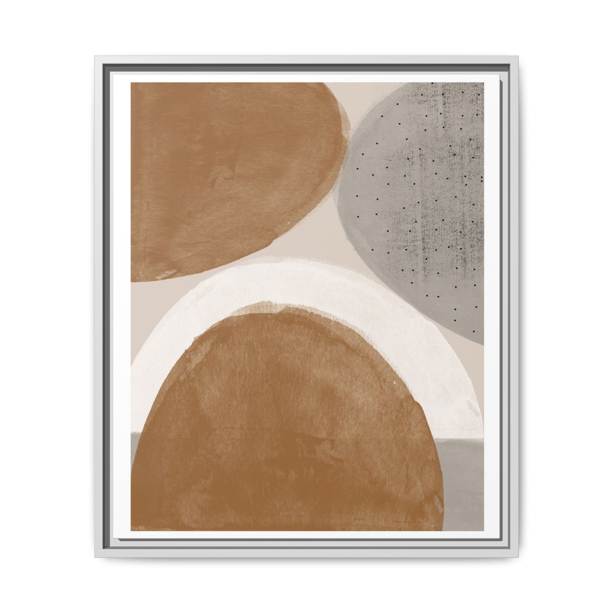 Clay Horizon Echoes - Framed