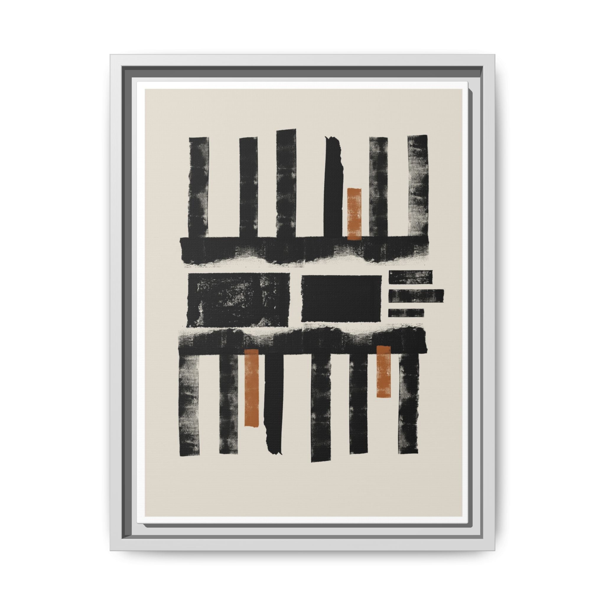 Amber Shadow Alignments - Framed