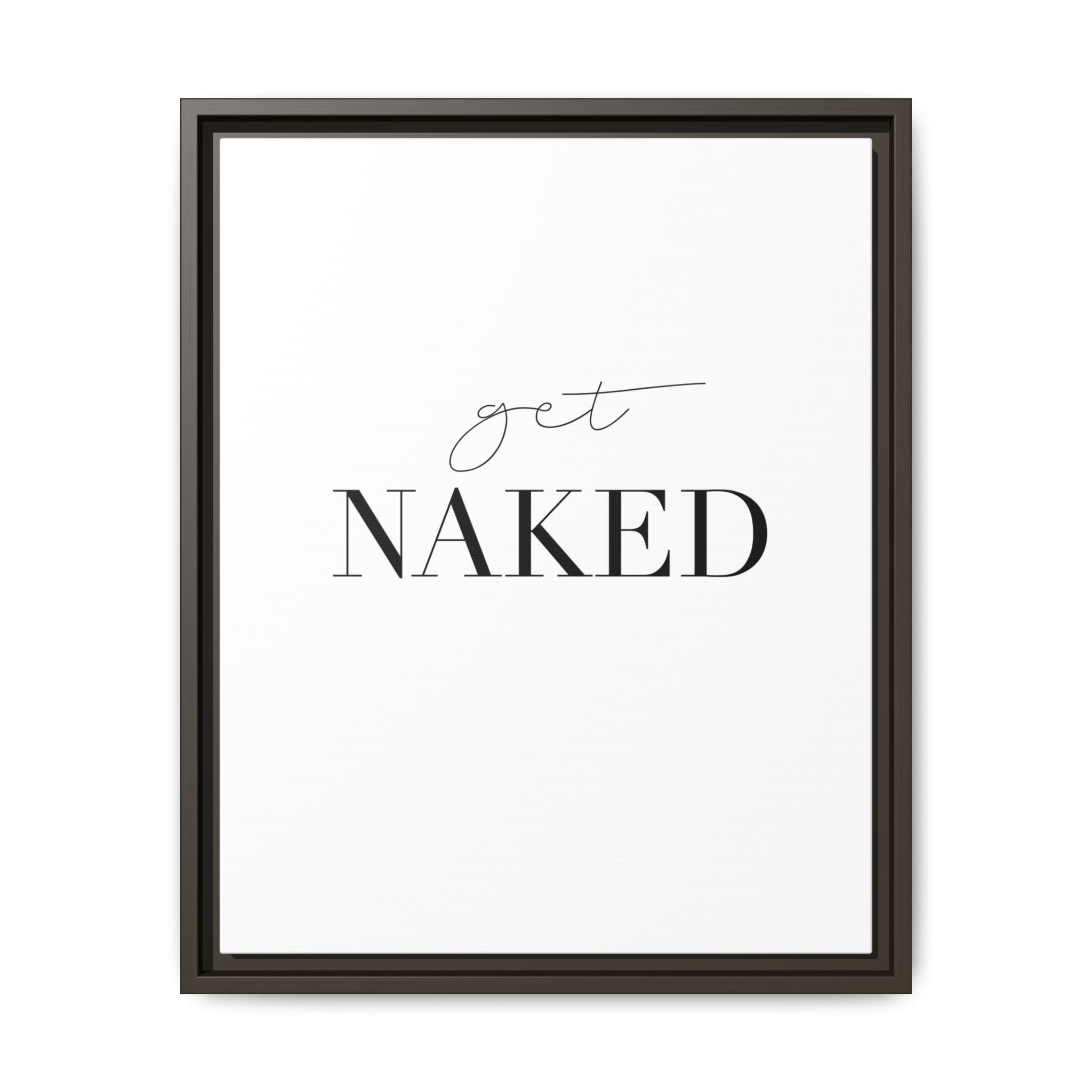 Midnight Muse Typography Grace - Framed