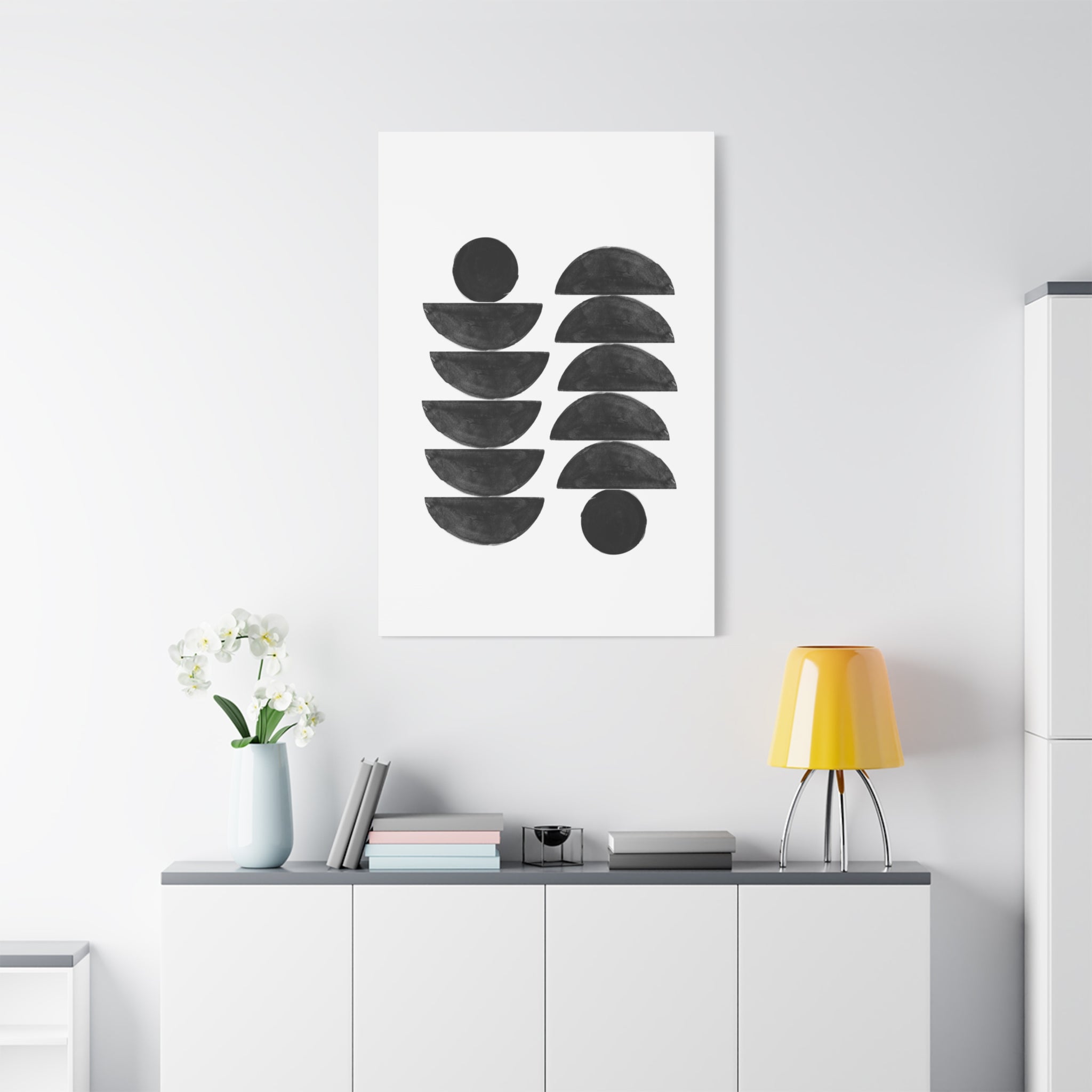 Obsidian Balance Echoes - Canvas