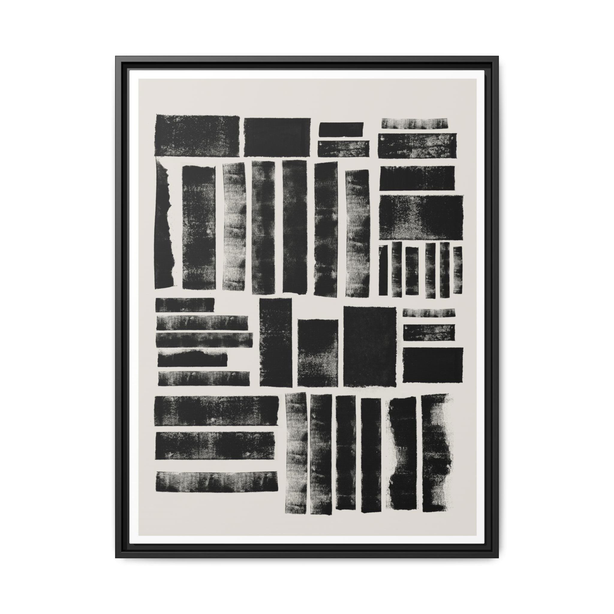 Midnight Rhythm Panels - Framed