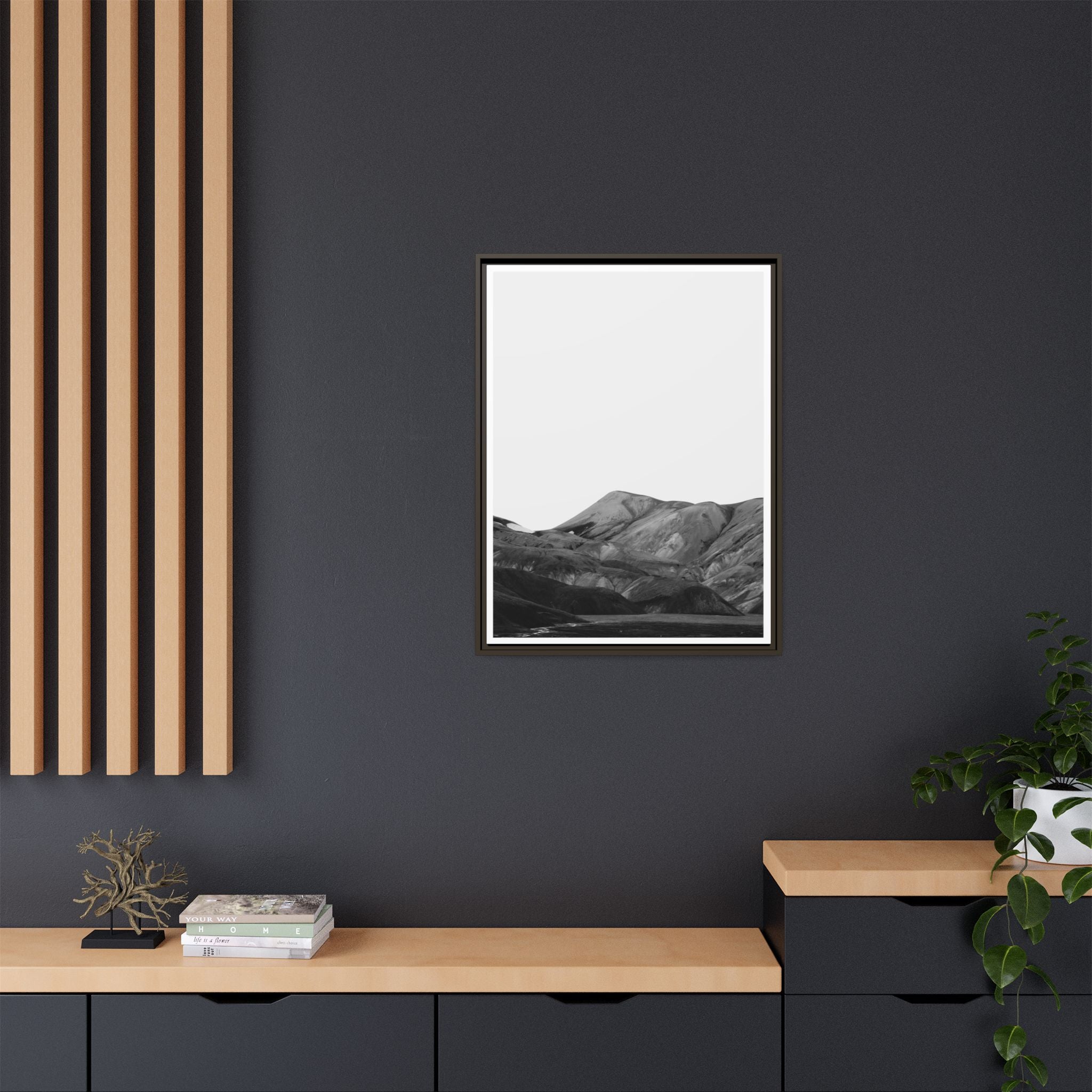 Silent Horizon Drift - Framed