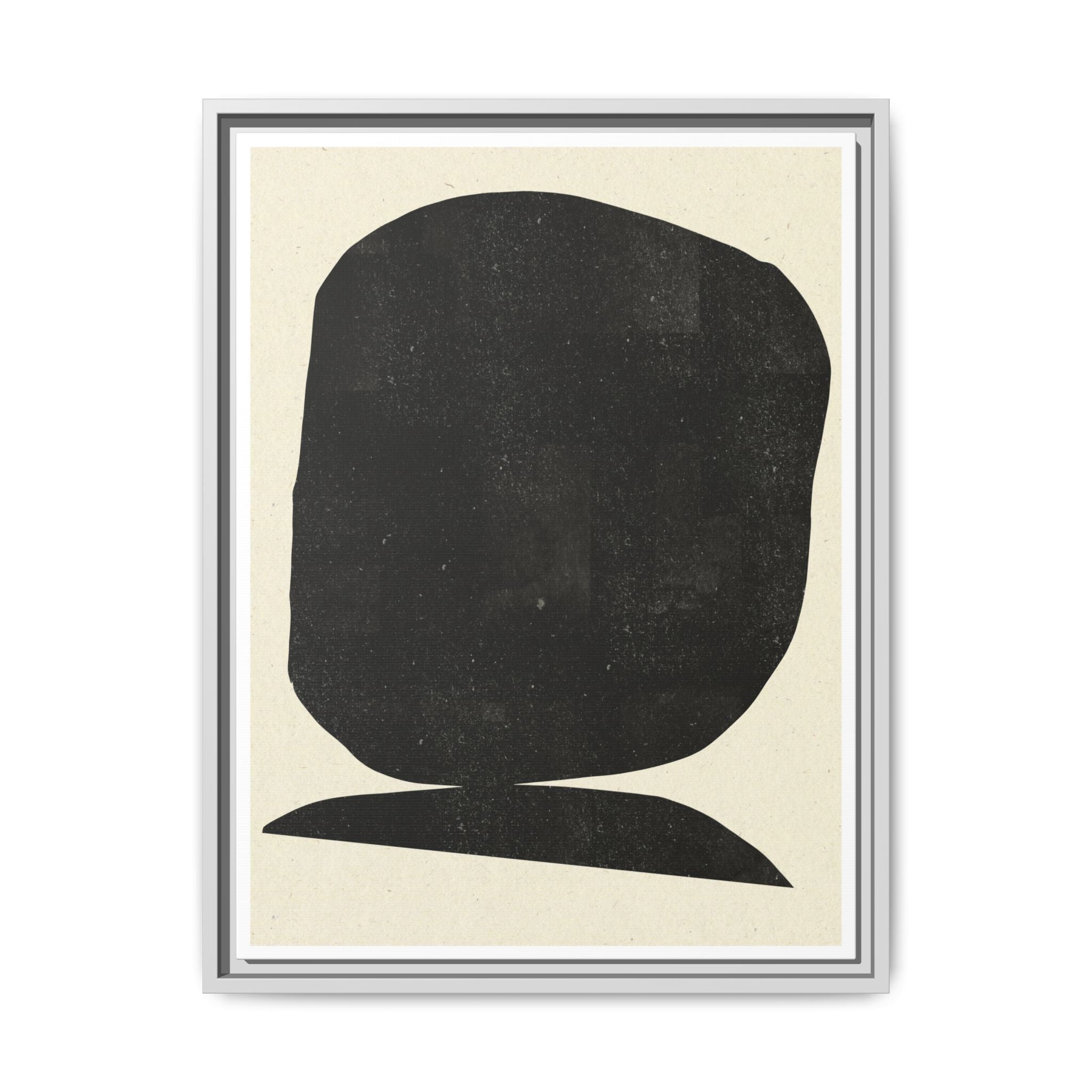 Midnight Monolith Whisper - Framed
