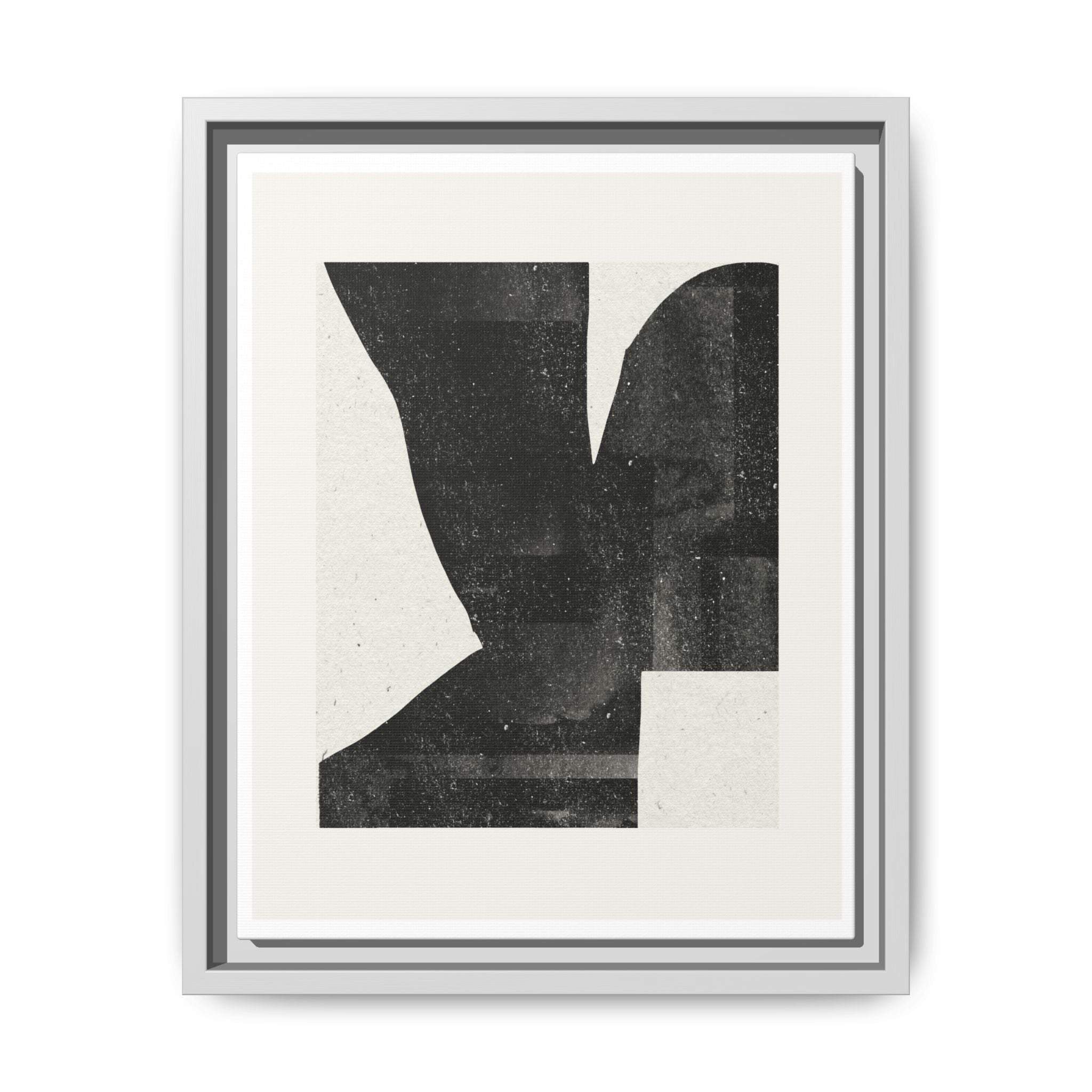 Noir Balance Echoes - Framed