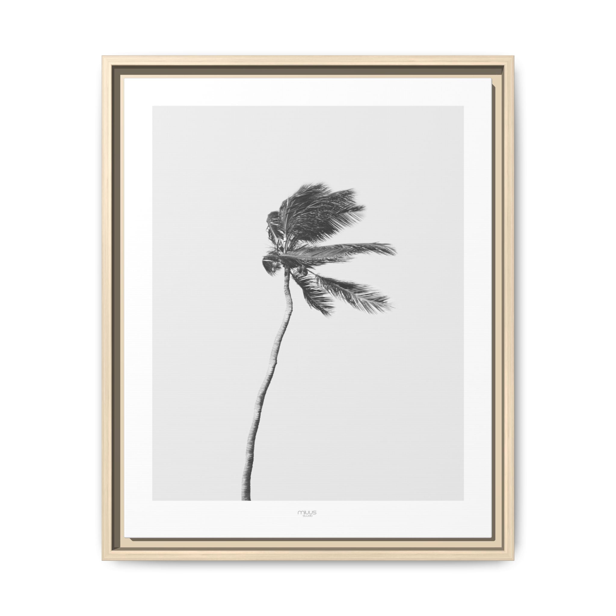Coastal Silence Sway - Framed