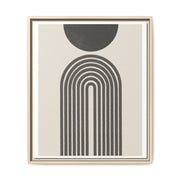 Obsidian Arch Resonance - Framed