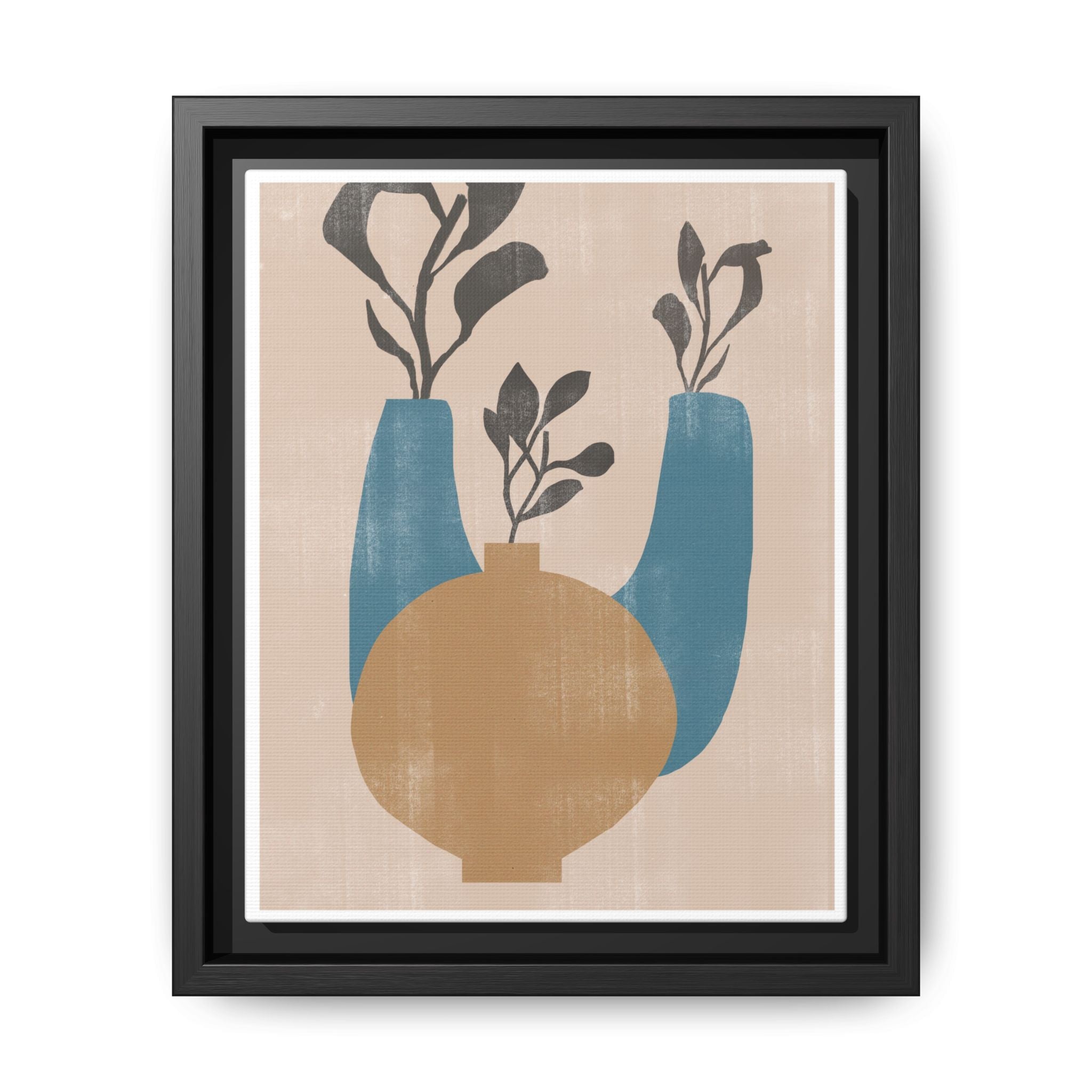 Azure Vessel Harmony - Framed